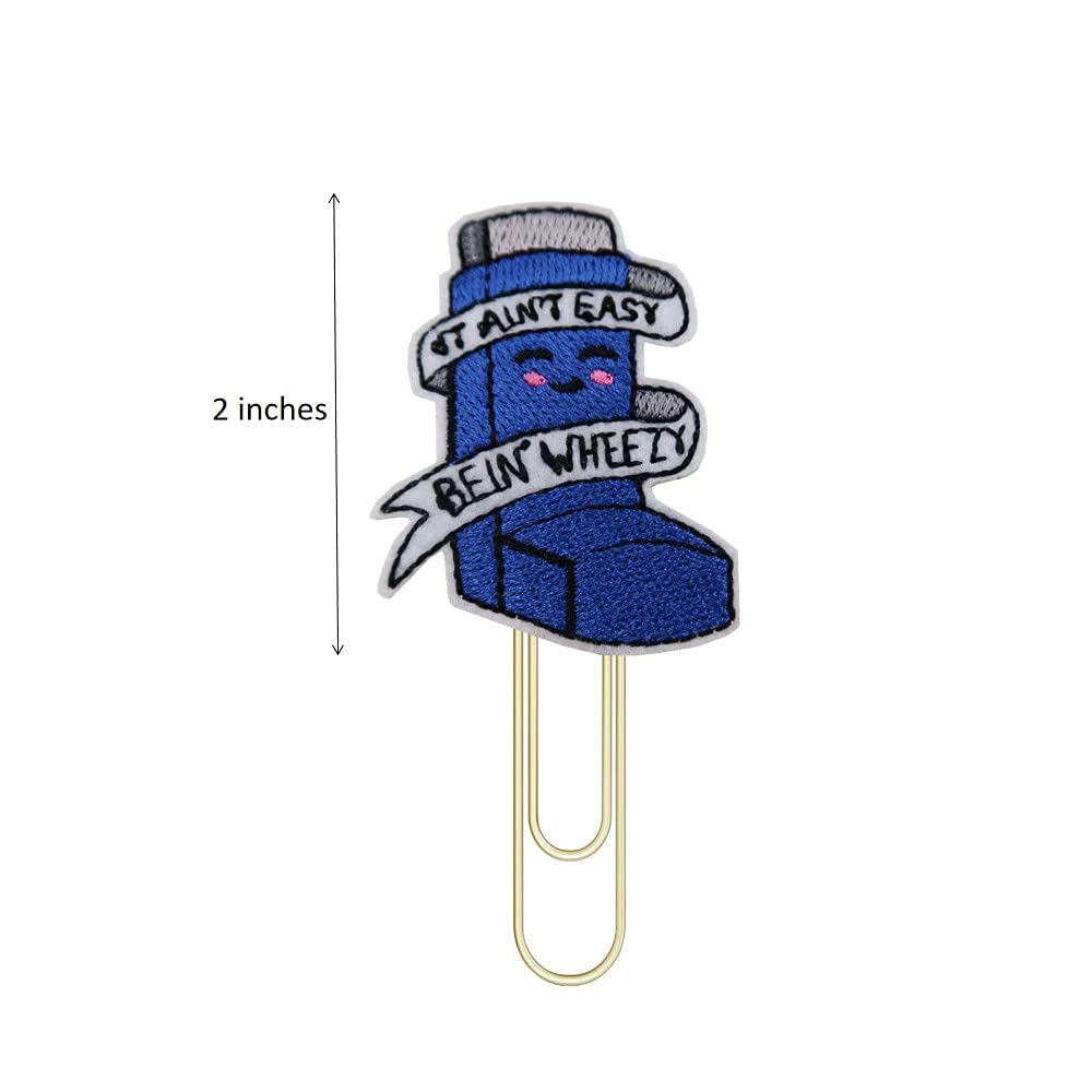 Wheezy Planner Paper Clips & Bookmark Set - Cute School & Office Supplies for Organizing Notebooks, Journals, and Study Materials - Perfect Back to School Gift for Students & Teachers