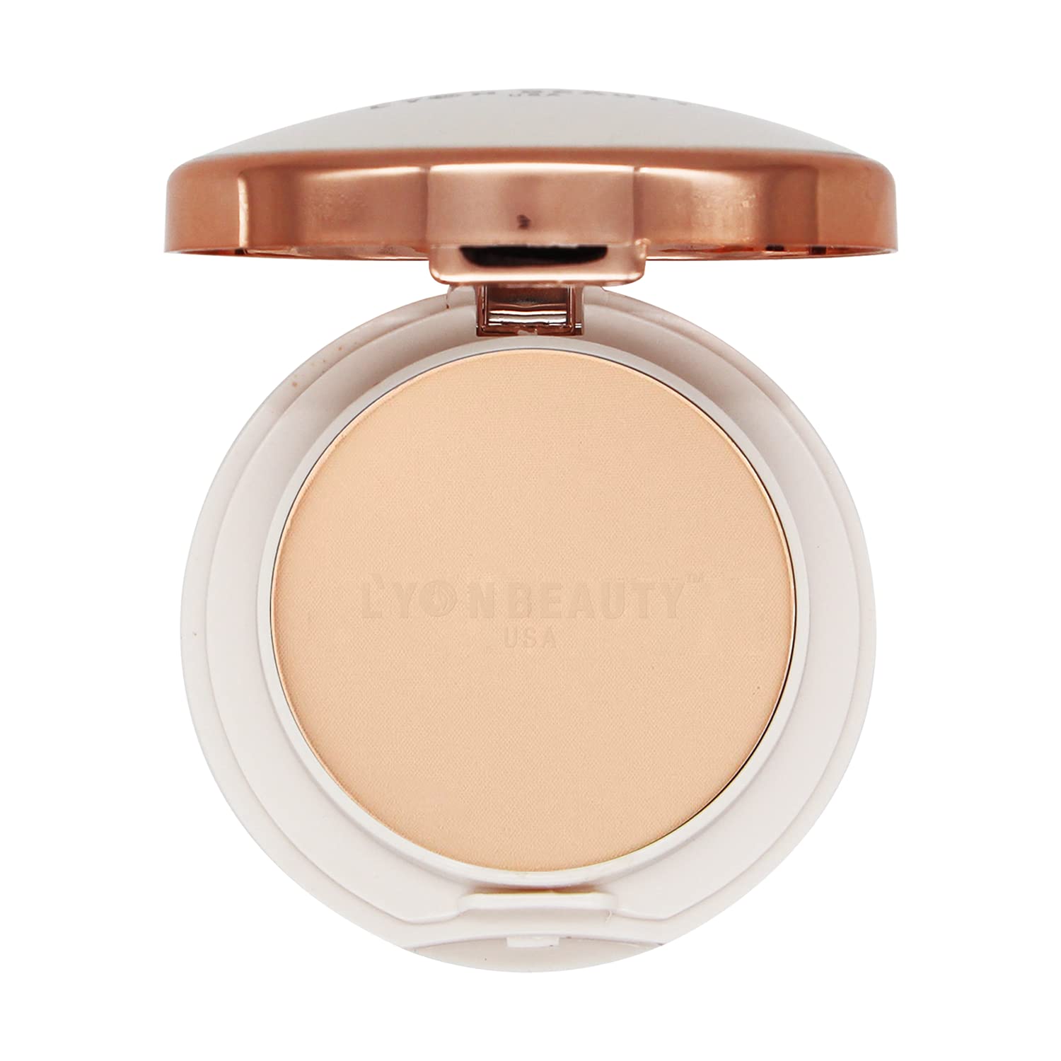 FLENGO 2-in-1 Long Lasting Weightless Compact Powder - Oil Control & Matte Finish - Pearl Ivory Shade for All-Day Wear | Perfect for Daily Makeup & Professional Use | Ideal for Office, Date Night & Special Events