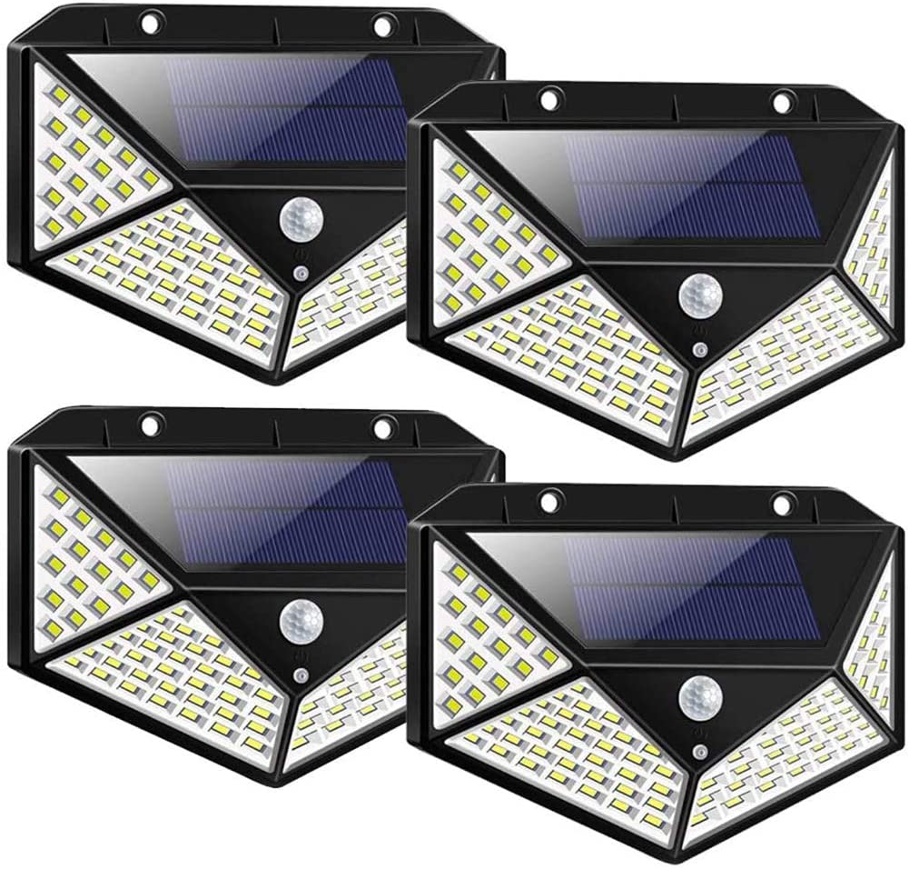100 Waterproof LED Solar Fairy Lights Outdoor - 8 Lighting Modes, 4 Pack - Perfect for Home, Garden, Patio, Wedding, Party & Holiday Decorations