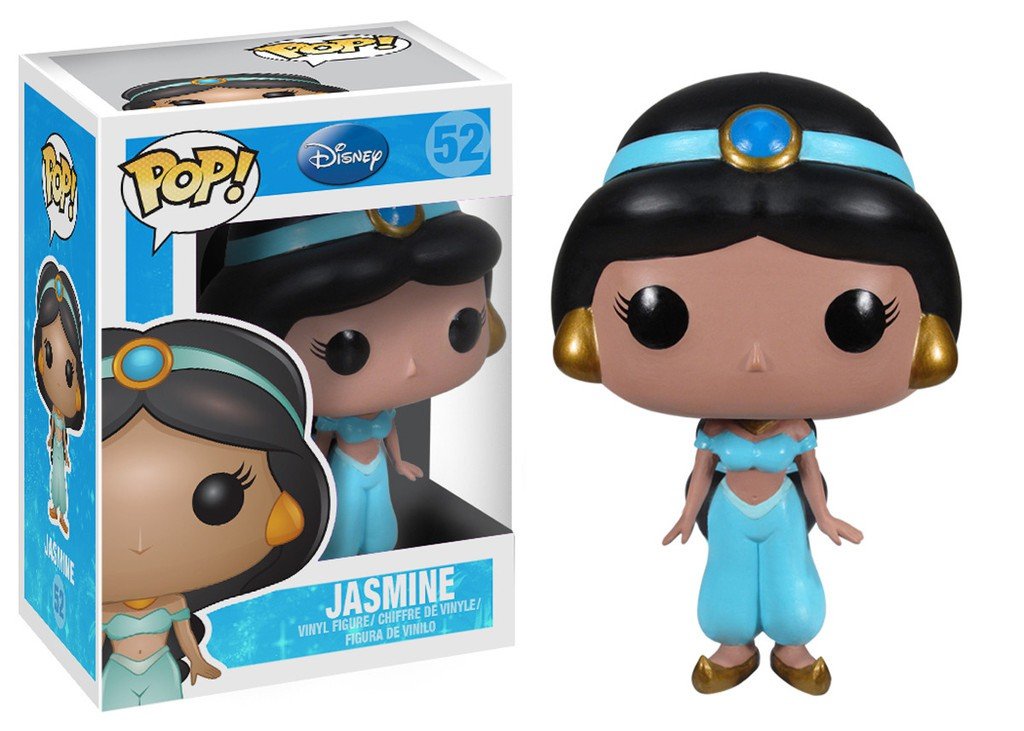 Funko POP Disney Series 5: Jasmine Vinyl Figure - Collectible Disney Princess Toy for Fans & Gift Ideas | Home Decor, Office Display, and Pop Culture Collection