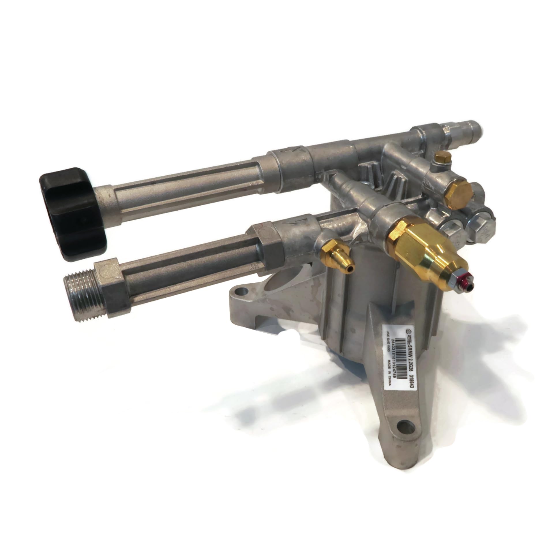 ROP Shop OEM AR 2600 PSI Power Pressure Washer Water Pump - Compatible with Husky HU80833 & HU80915 Engines - Ideal for Home Cleaning, Car Washing, and Driveway Maintenance