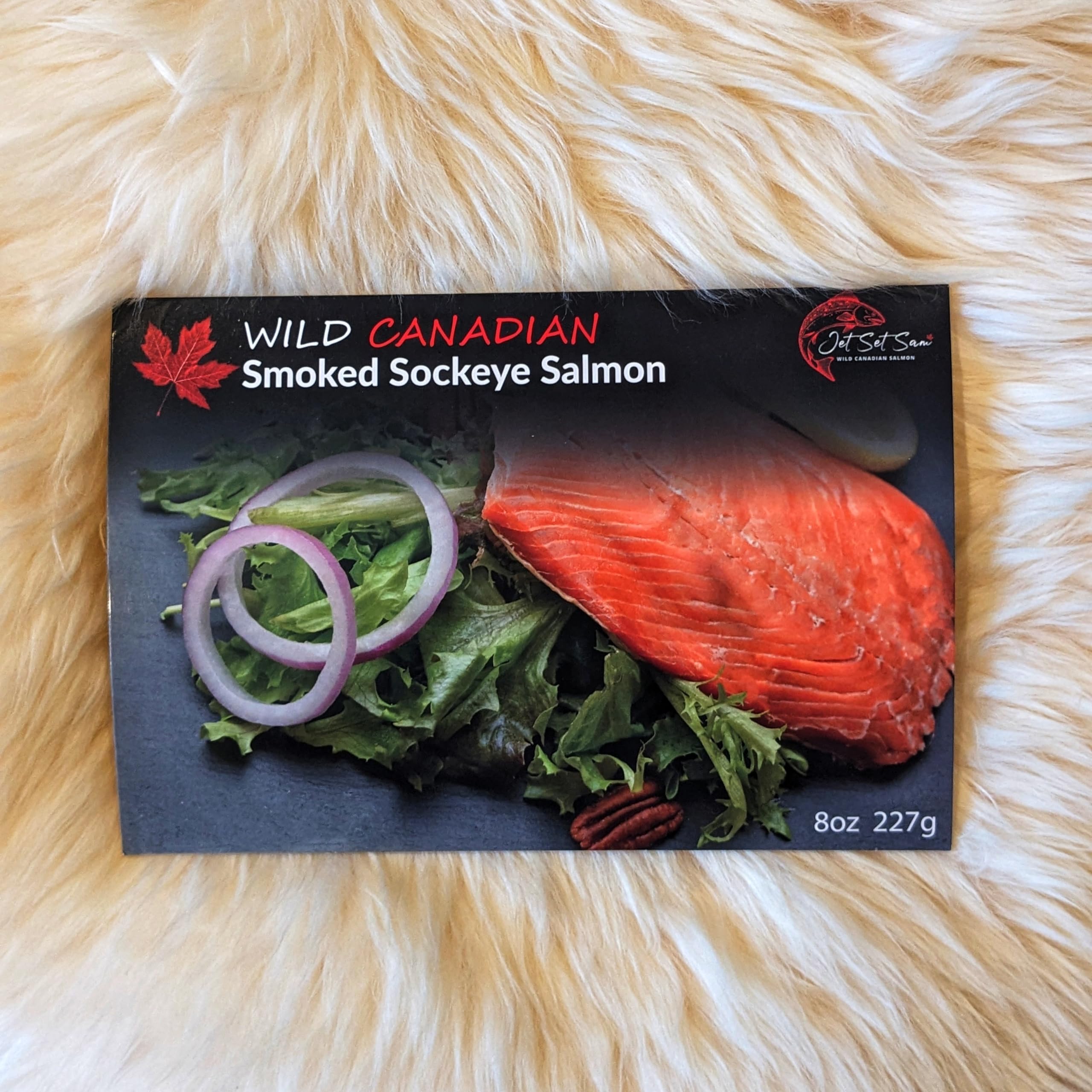 Premium Smoked Salmon Gift Box - Wild Canadian Salmon, Lobster Spread, Crab Pate & Salmon Spread | Gourmet Seafood Gift Basket for Holidays, Corporate Gifts & Special Occasions