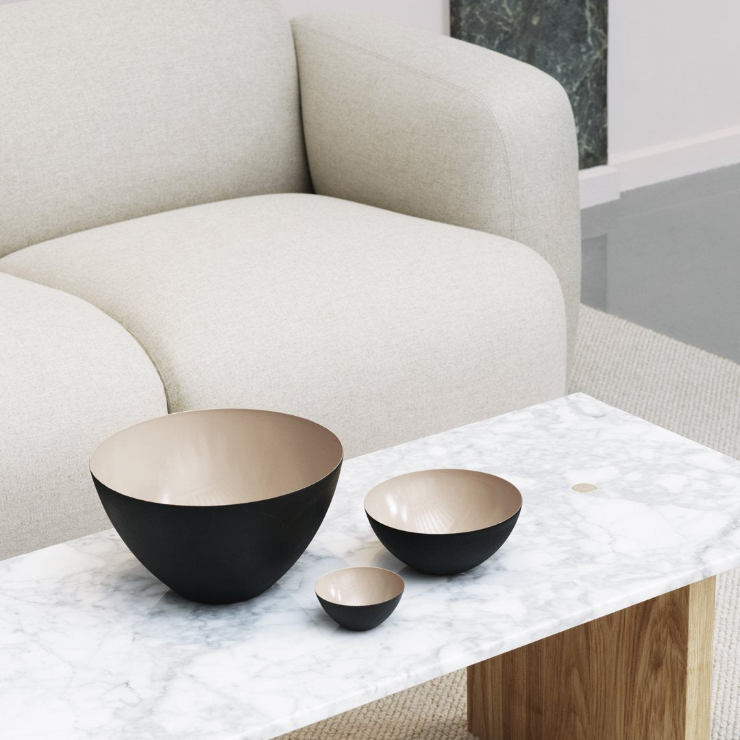 Krenchel Krenit Bowl - Modern Scandinavian Design by Normann Copenhagen - Perfect for Salads, Snacks & Home Decor