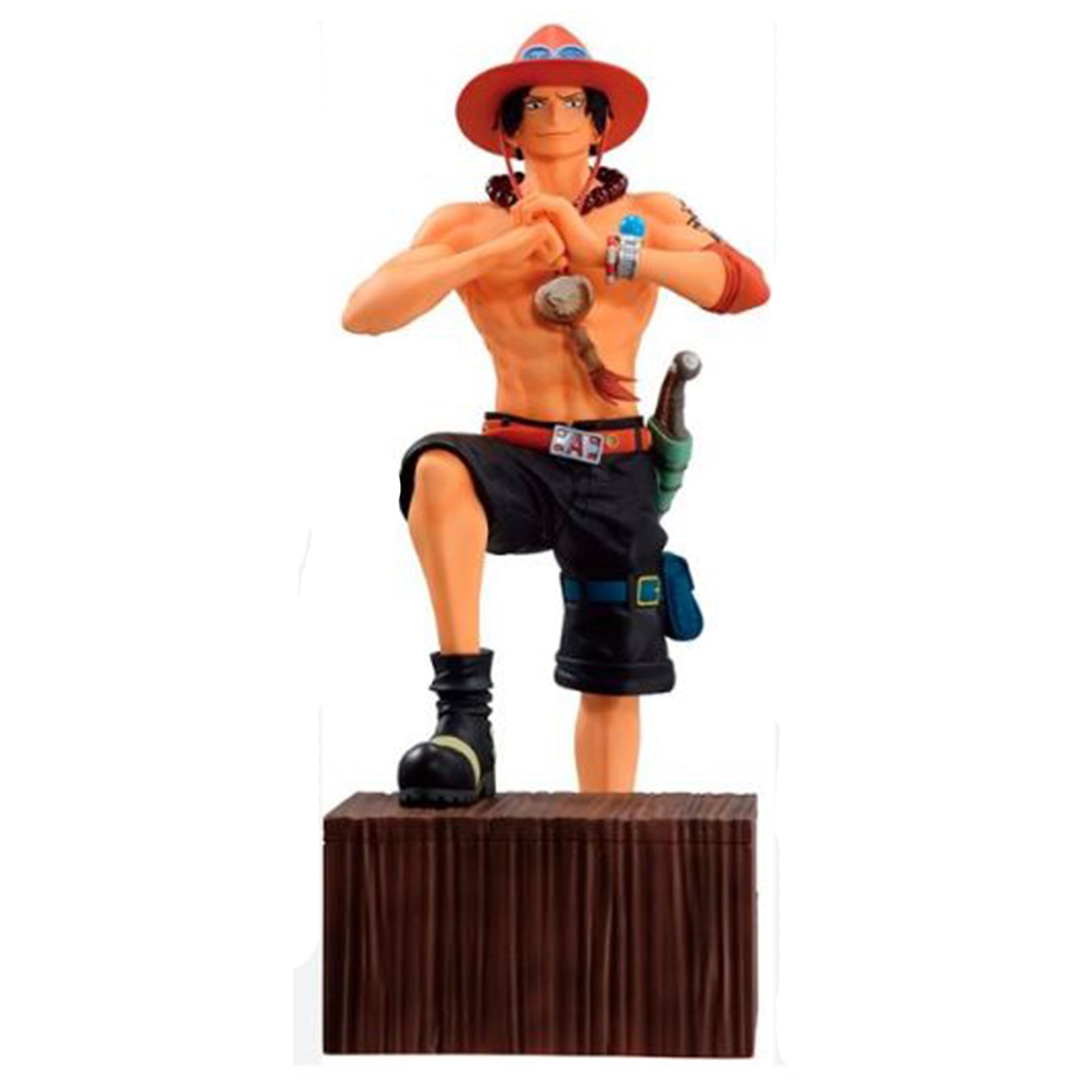 Bandai One Piece Masterlise Expiece Portgas D Ace Whitebeard Pirates Ichibansho Figure - Anime Collectible for Display & Gift - Perfect for Manga Fans & Home Decor