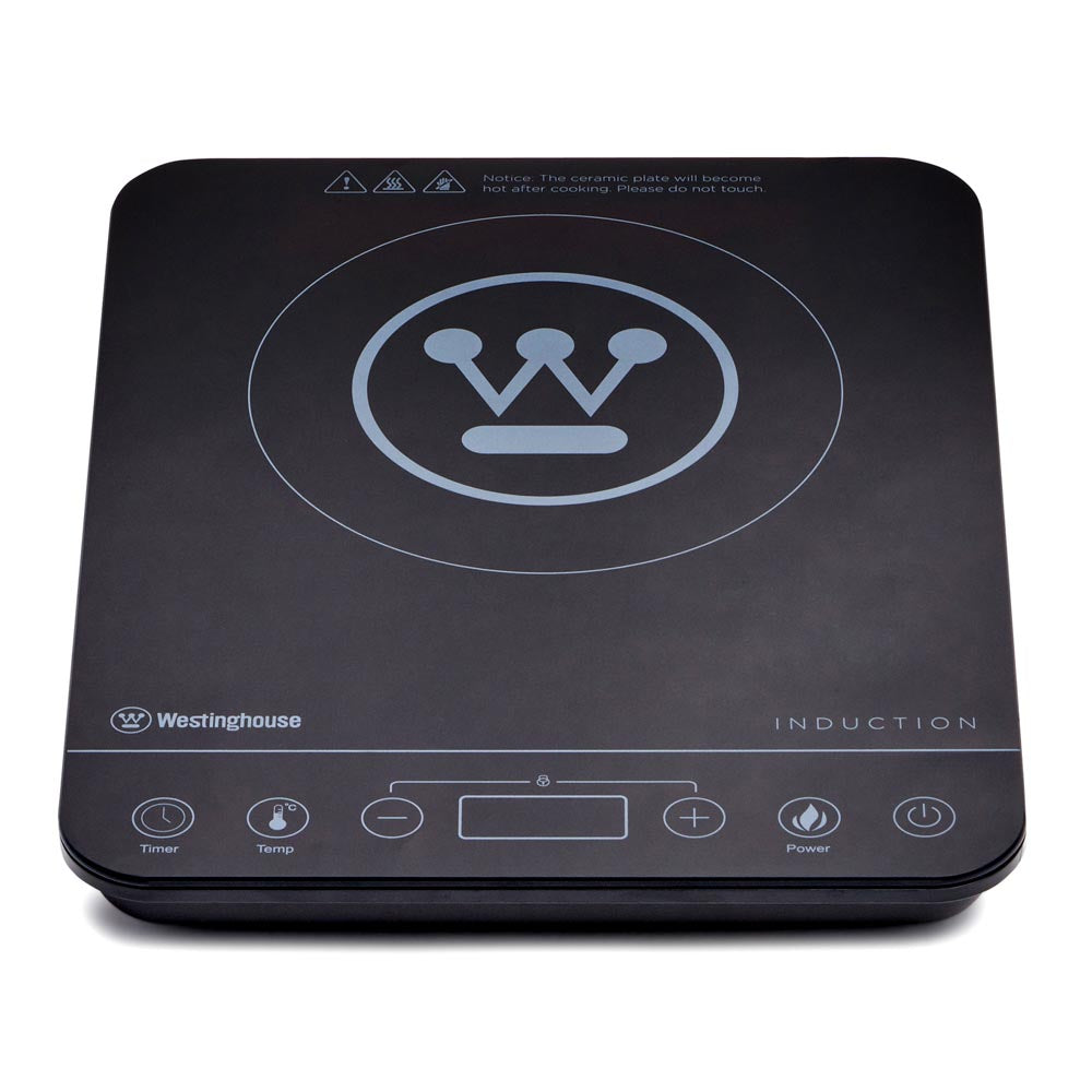 Portable Induction Cooktop WHIC01K - Fast Heating, Energy Efficient, 1800W Countertop Burner for Home, Kitchen, Camping & Travel - Perfect for Boiling, Frying & Simmering