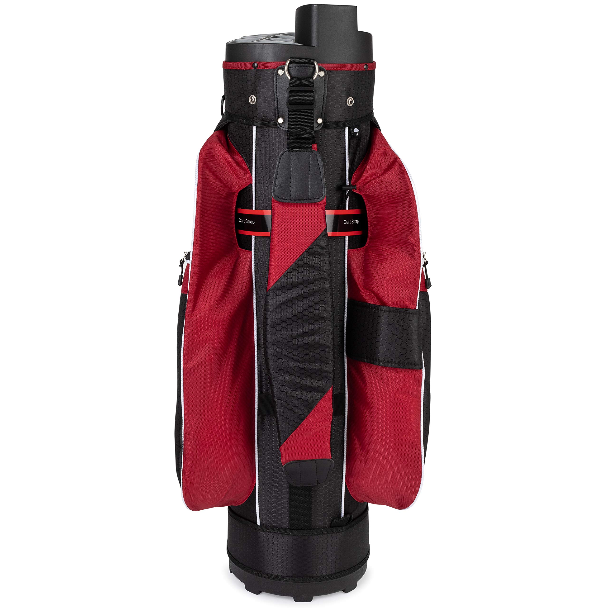 Founders Club Generation 2 Golf Cart Bag for Men - 14-Way Organizer with Head Lock & Anti-Rattle Divider | Perfect for Golf Tournaments & Club Storage