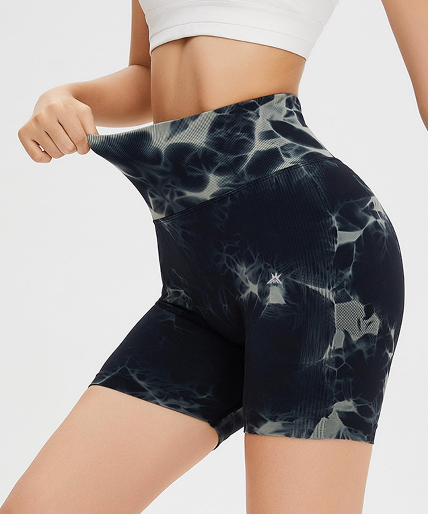 Kobo Women's High Waist Workout Shorts - Squat Proof Gym Tights with 4-Way Stretch for Yoga, Cardio & Fitness | Imported Activewear for Women | Perfect for Gym Sessions, Running & Home Workouts