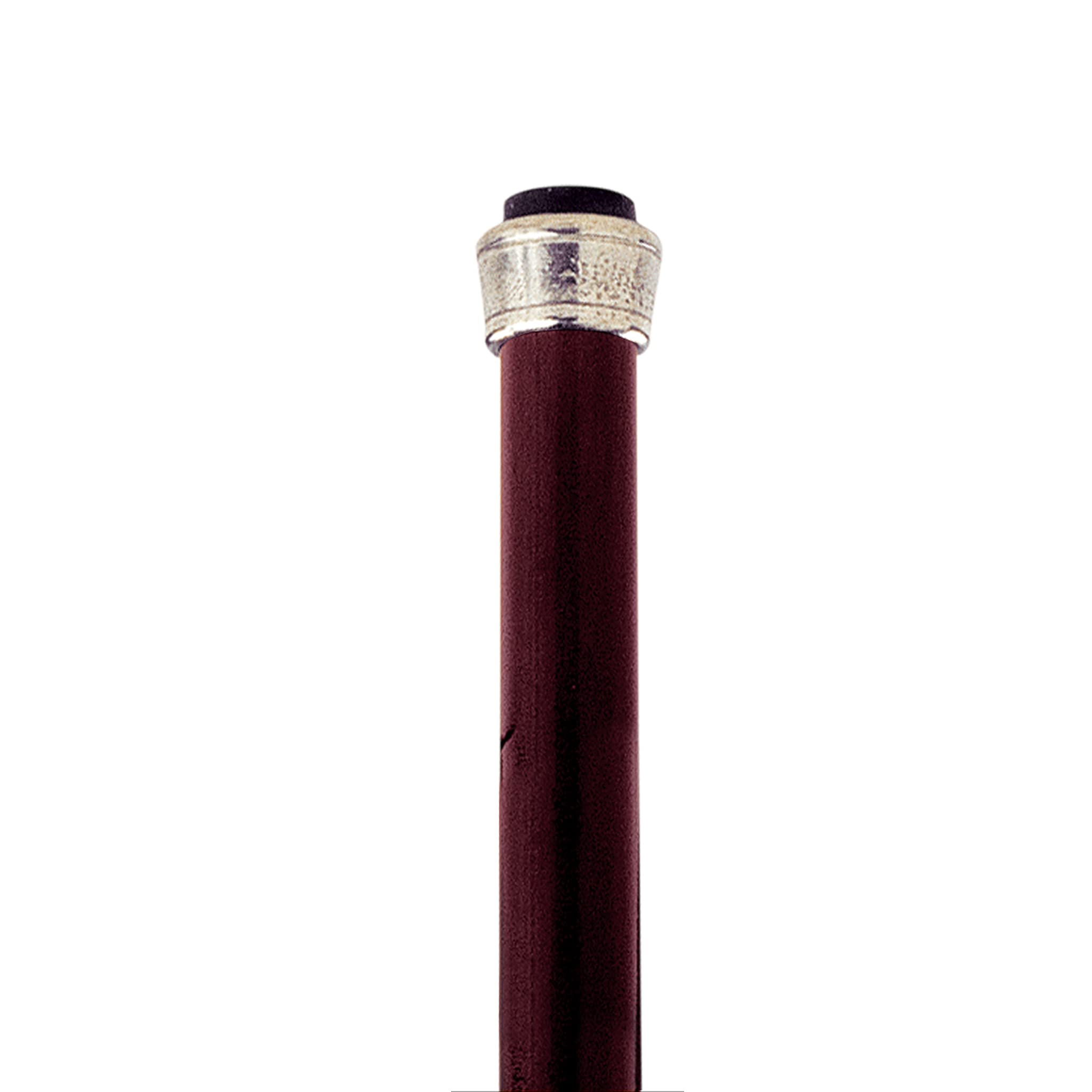 Design Toscano Pewter Walking Cane - Elegant Handcrafted Walking Stick for Men & Women - Perfect for Hiking, Fashion, and Collectors