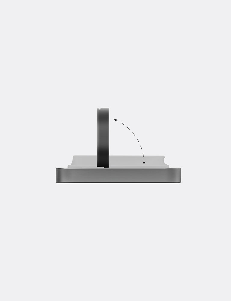 Gomag Station - Premium Portable Laptop Stand for Home & Office Use - Ergonomic Adjustable Laptop Riser for Desk, Work, Study & Travel