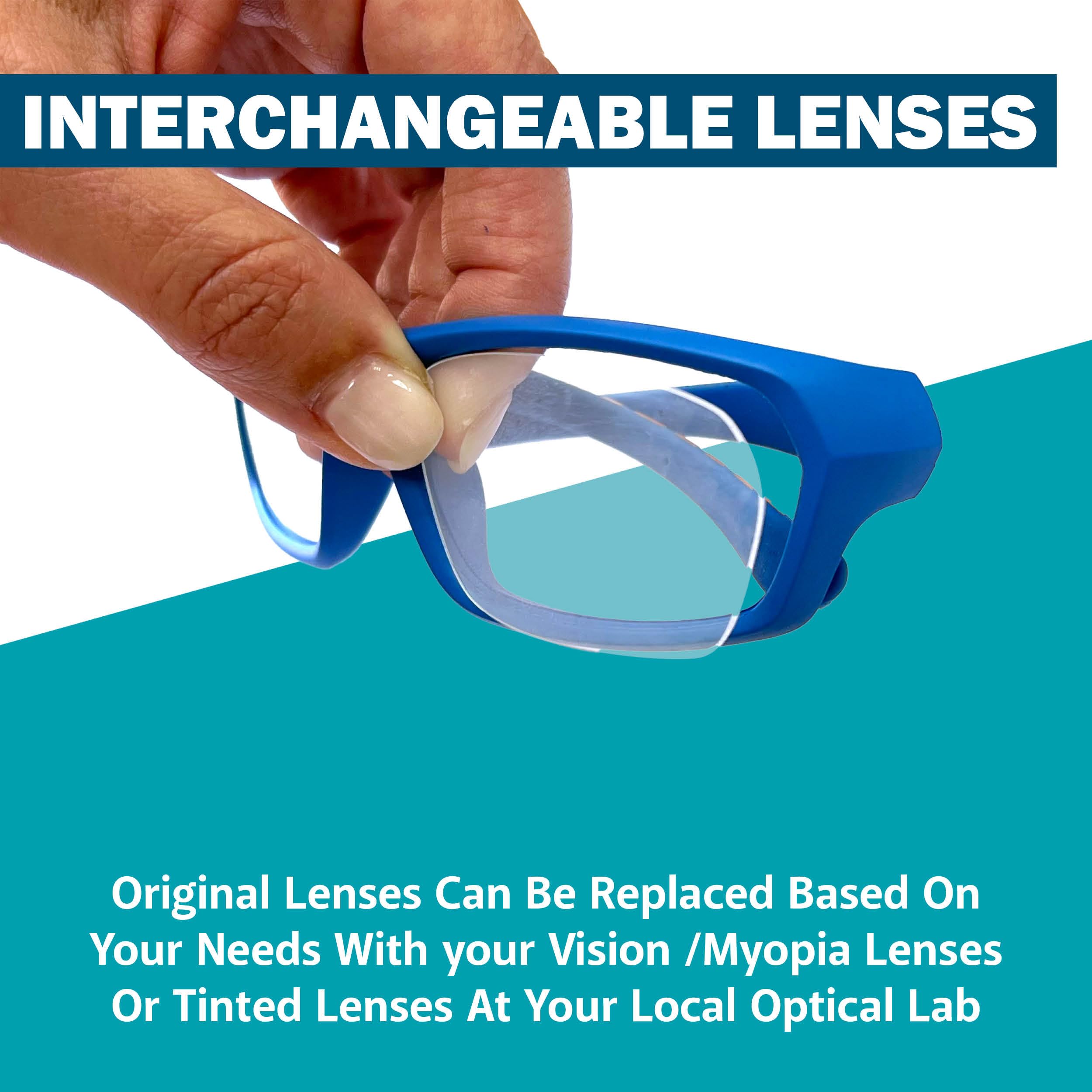 Blue Light Blocking Sports Goggles with Photochromic Lenses - UV Protection Safety Glasses for Basketball, Pickleball, Cycling & Outdoor Activities - Perfect for Day/Night Sports & Screen Time Use