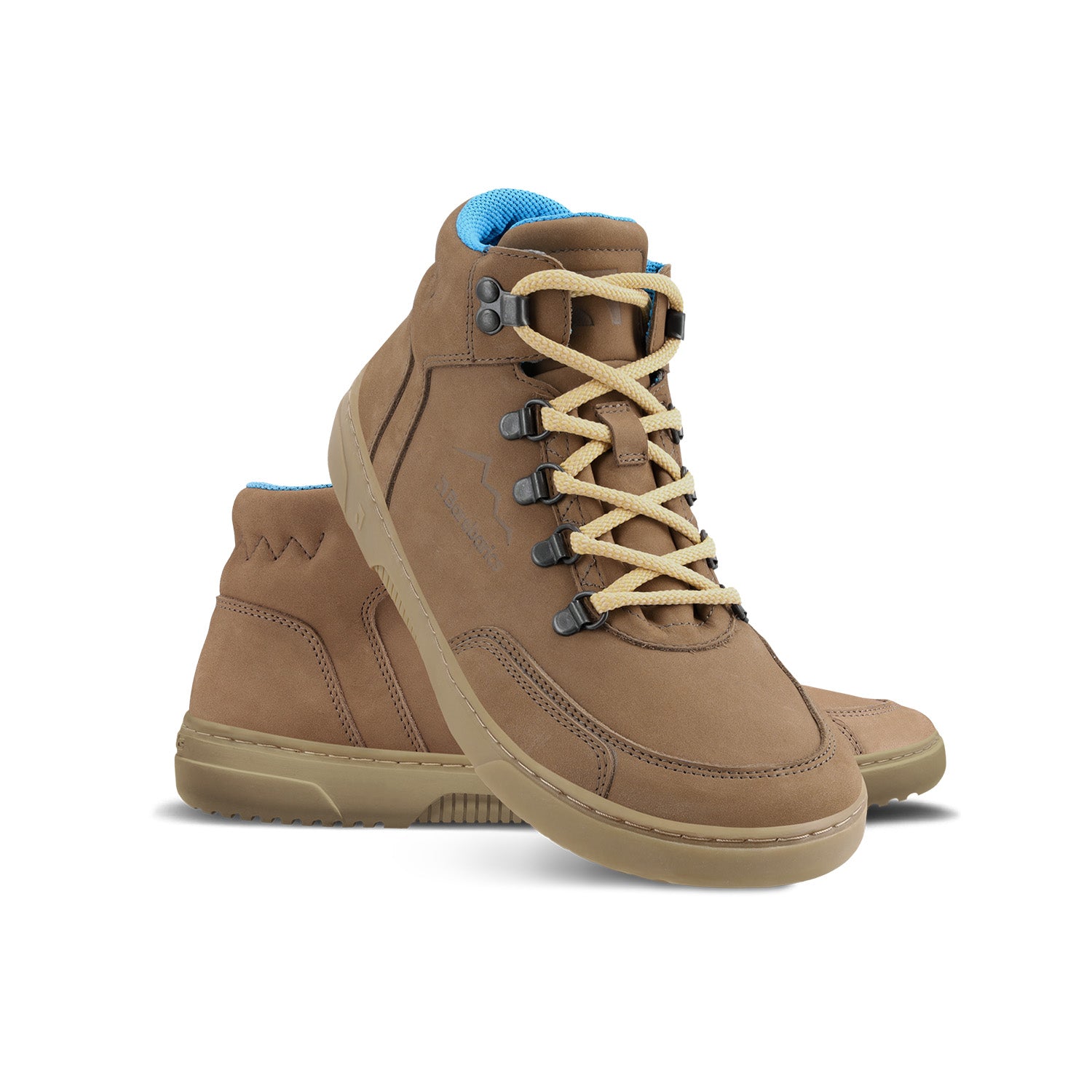 Barefoot Sneakers for Men & Women - Barebarics Element Minimalist Shoes in Walnut Brown | Lightweight & Flexible for Running, Hiking & Everyday Wear