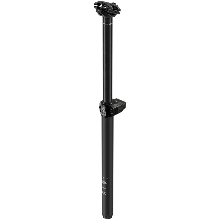 RockShox Reverb AXS Dropper Seatpost - 31.6mm Diameter, 250mm Travel, Matte Black (B1) | Wireless Remote Dropper Post for Mountain Bikes | Perfect for Trail Riding, Enduro & Downhill MTB Adventures