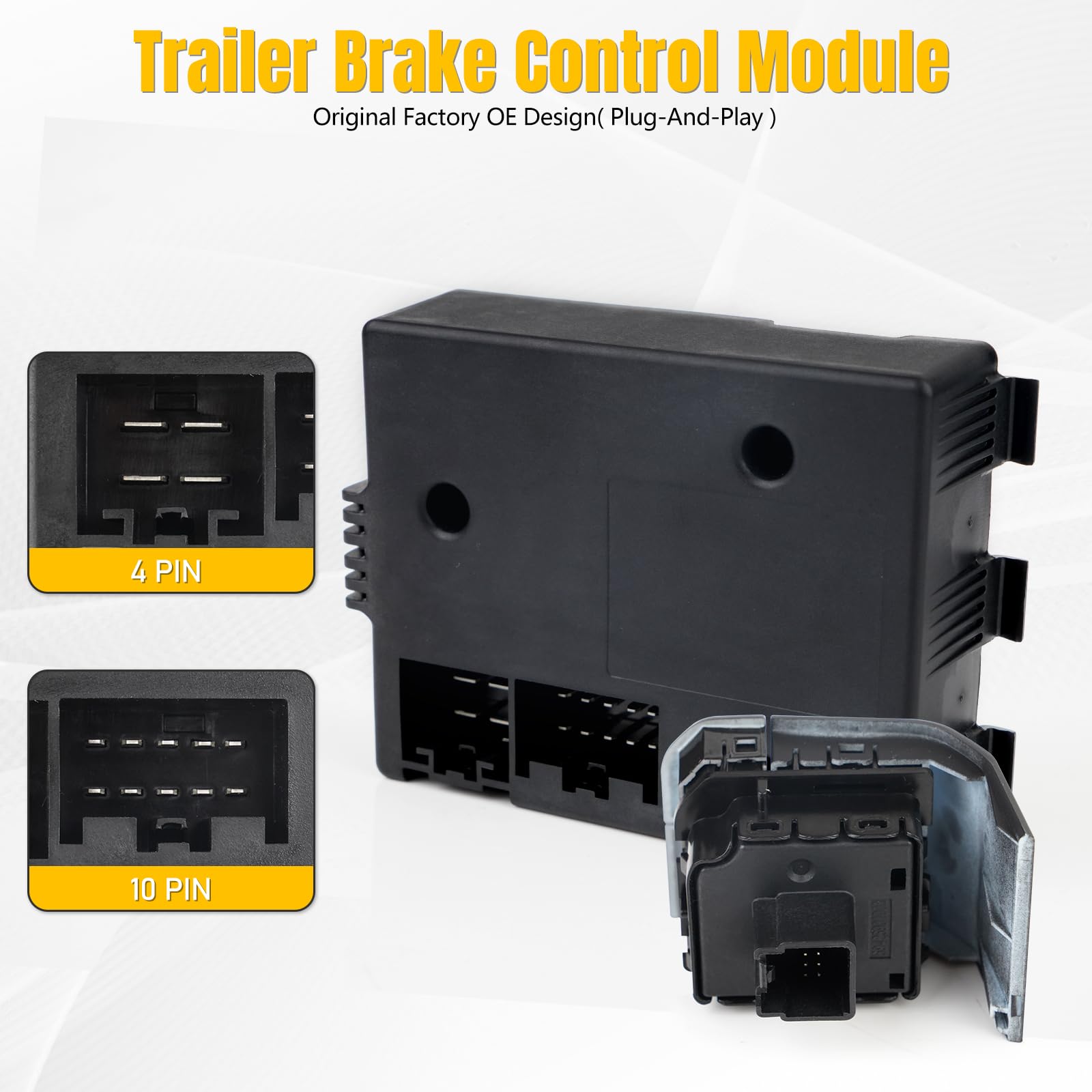 BHB Trailer Brake Control Module Switch Kit for Dodge Ram 1500 DT (2019-2023) - In-Dash Trailer Brake Controller Replacement for 82215278, 82215278AE, 82215278AD, 82215278AC - Perfect for Towing & Hauling Trailers Safely