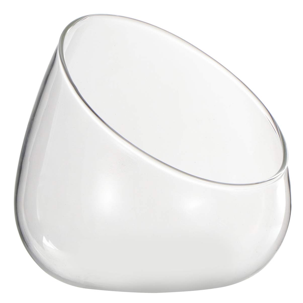 Happyyami Glass Bowl Vase - Transparent Round Terrarium for Plants, Fish Tank, or Floral Centerpiece | Perfect for Home Decor, Wedding Centerpieces, and DIY Projects