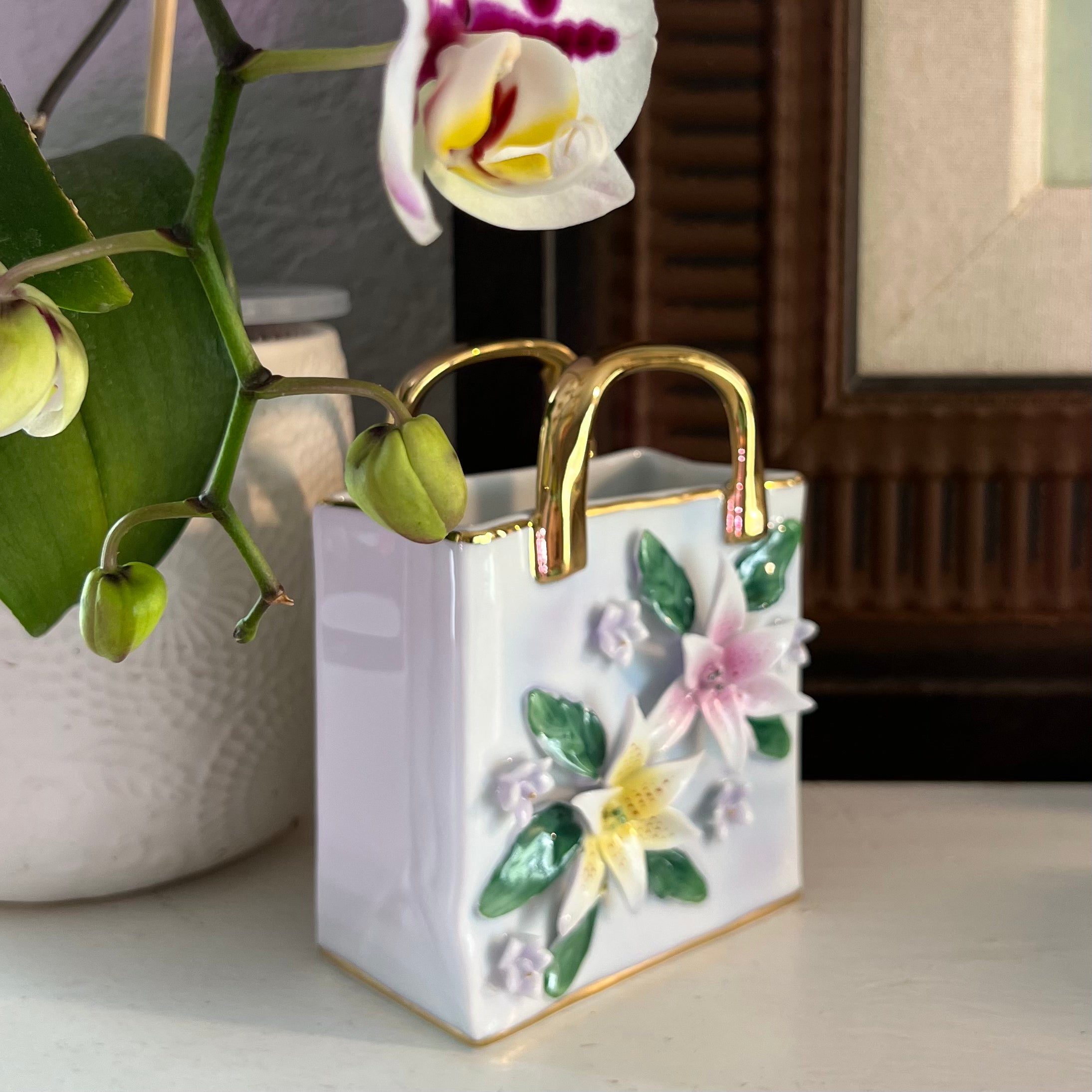 Spring Spree Large Shopping Tote Bag - Stylish & Durable Reusable Grocery Bag for Shopping, Beach, Picnics & Daily Errands