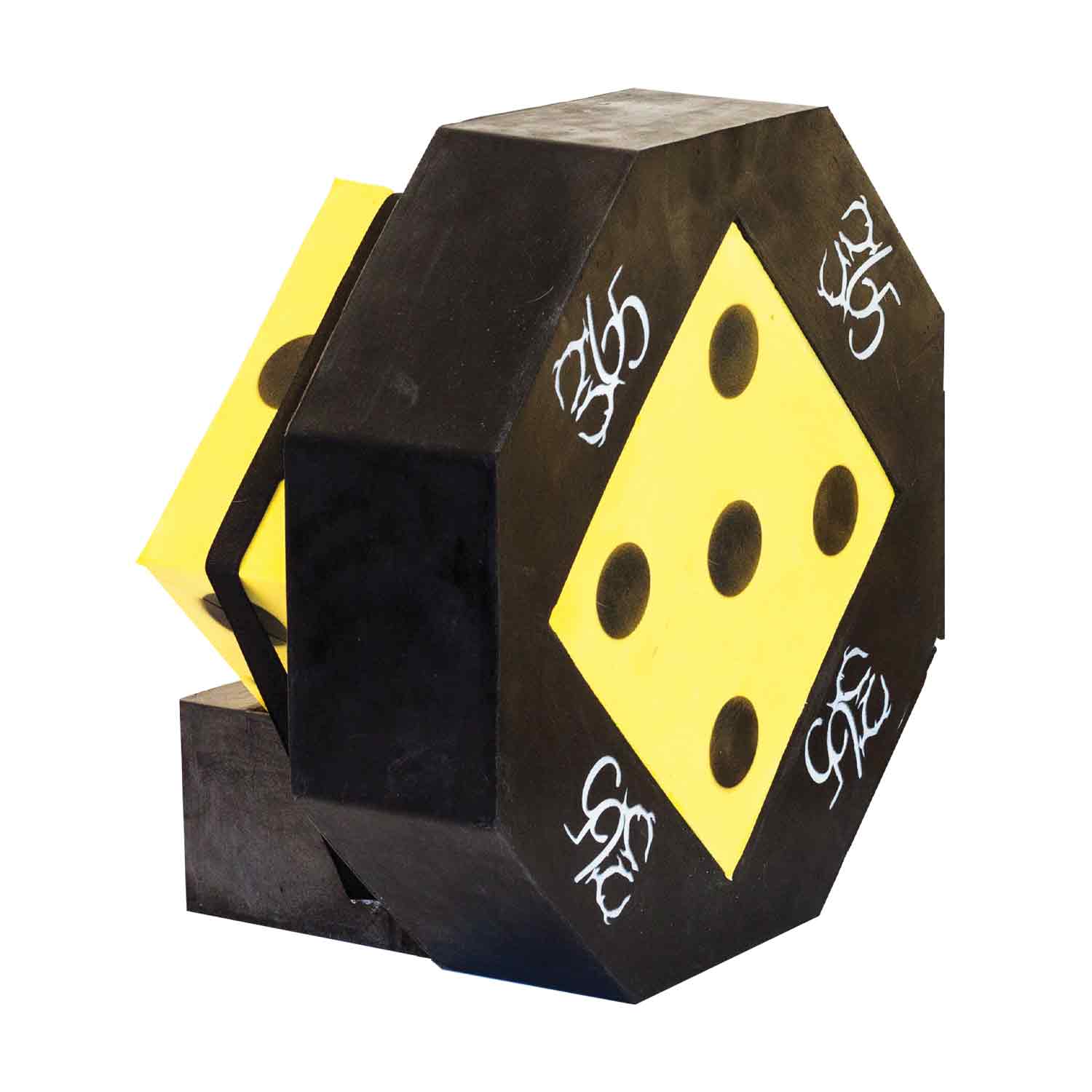 365 Archery HP 36 Trio Target System - 3-Sided Archery Practice Target for Indoor/Outdoor Shooting Range - Perfect for Backyard, Hunting & Competition Training