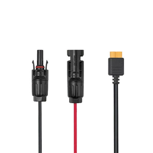 EcoFlow MC4 to XT60 Solar Extension Cable 5M (16.4ft) for Portable Power Stations - Perfect for RV, Camping, and Off-Grid Solar Panel Connections