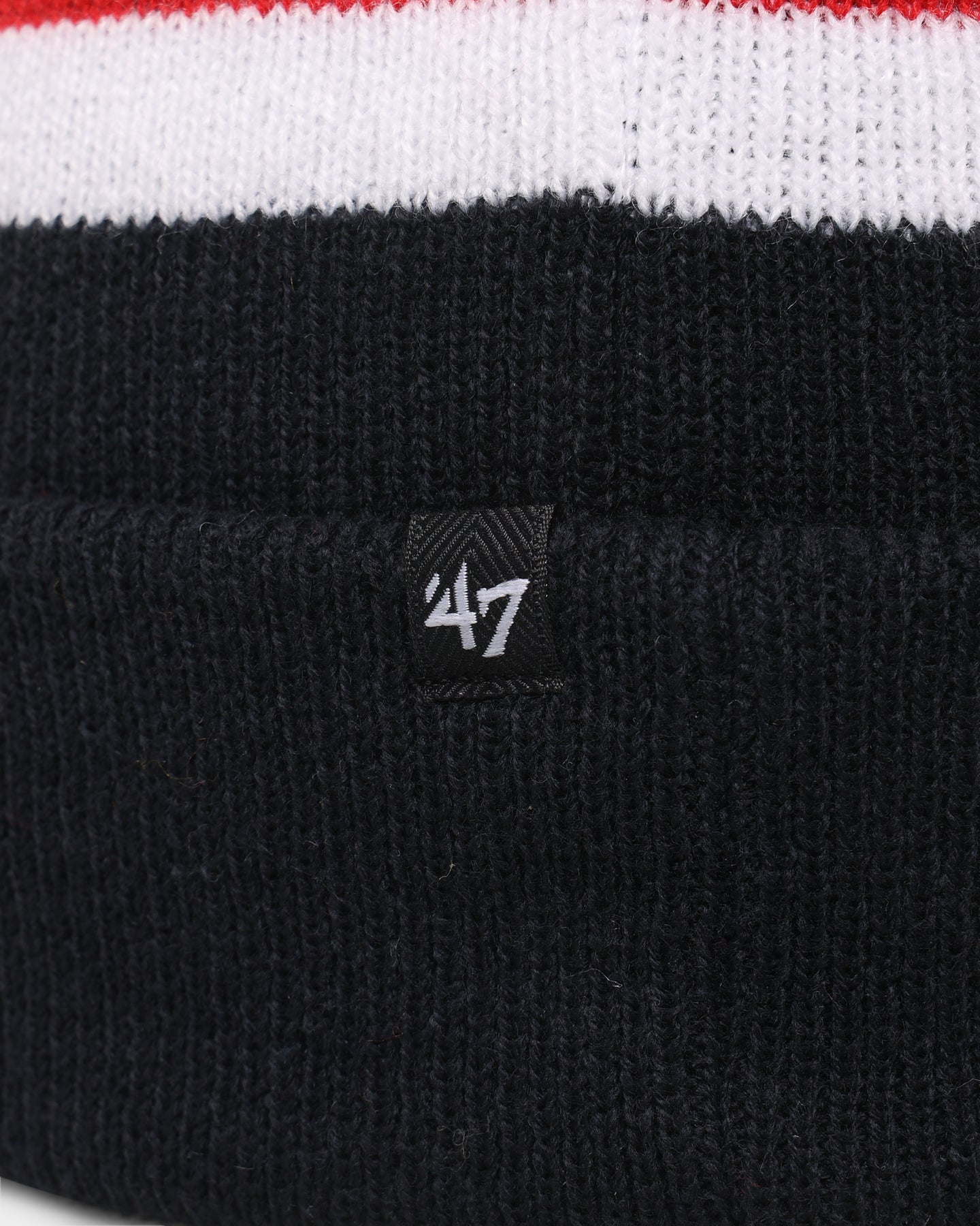 47 Brand Boston Red Sox Breakaway Cuff Knit Beanie - Navy Blue MLB Team Logo Winter Hat for Men & Women - Perfect for Cold Weather, Baseball Games & Outdoor Activities