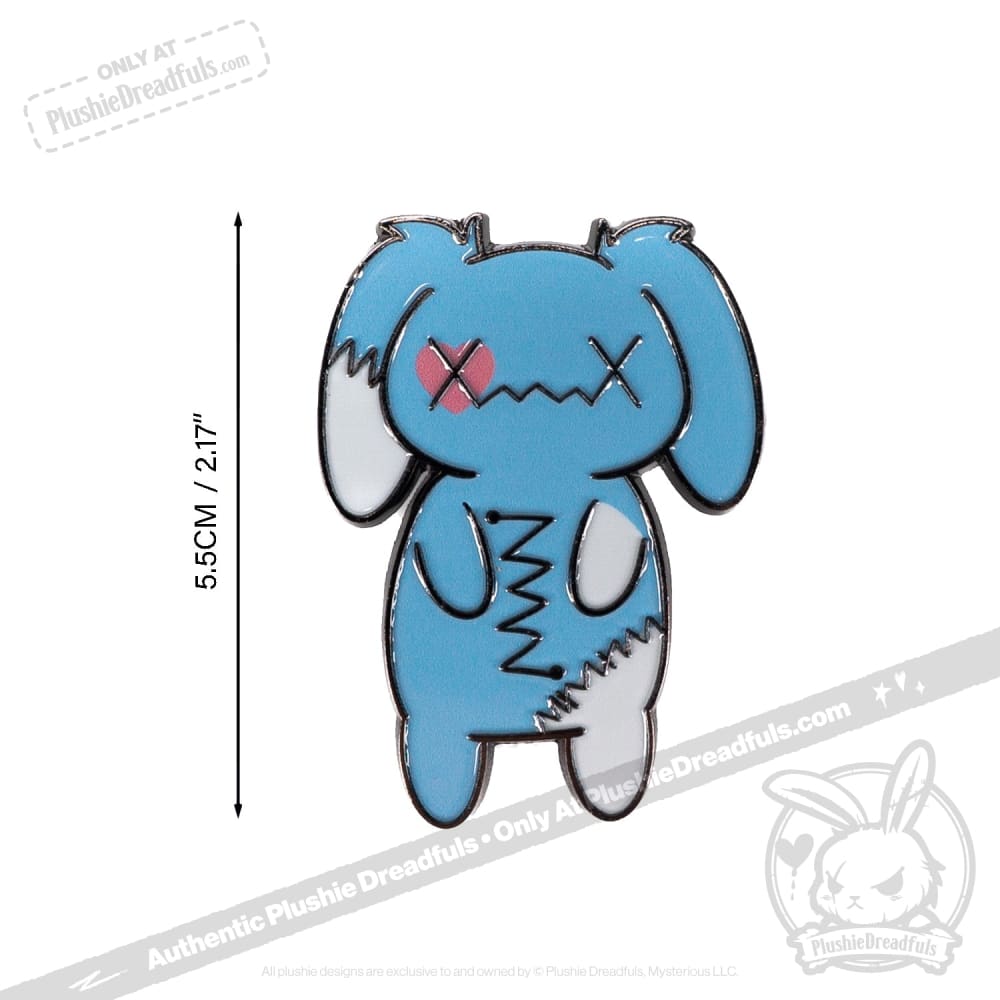 Plushie Dreadfuls 2-Inch Enamel Pin - Cute Kawaii Collectible for Backpacks, Jackets & Accessories