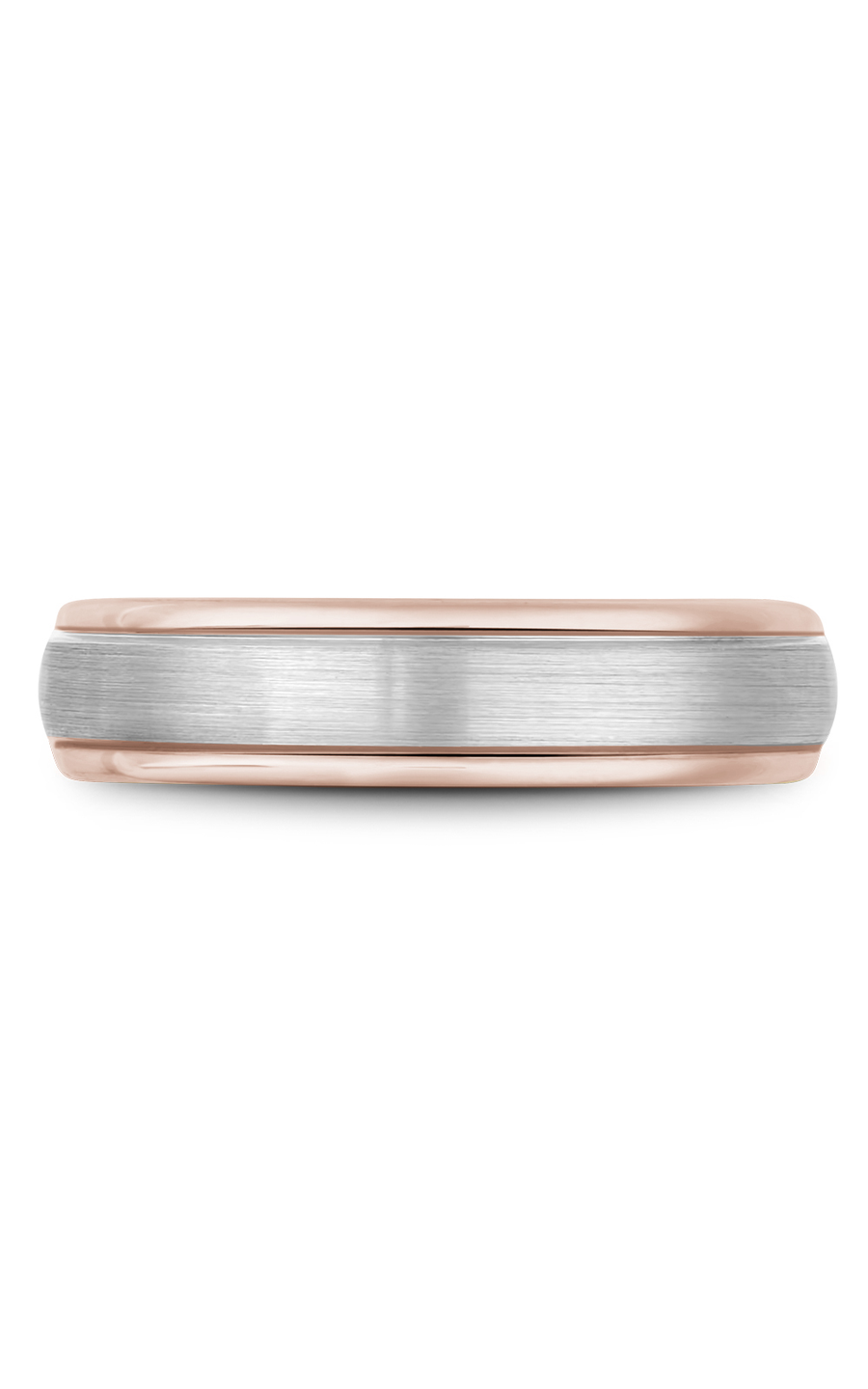 Bleu Royale Men's Wedding Band Ring RYL 058WR55 - 14K White Gold Classic Wedding Ring for Men, Perfect for Engagement, Anniversary & Special Occasions