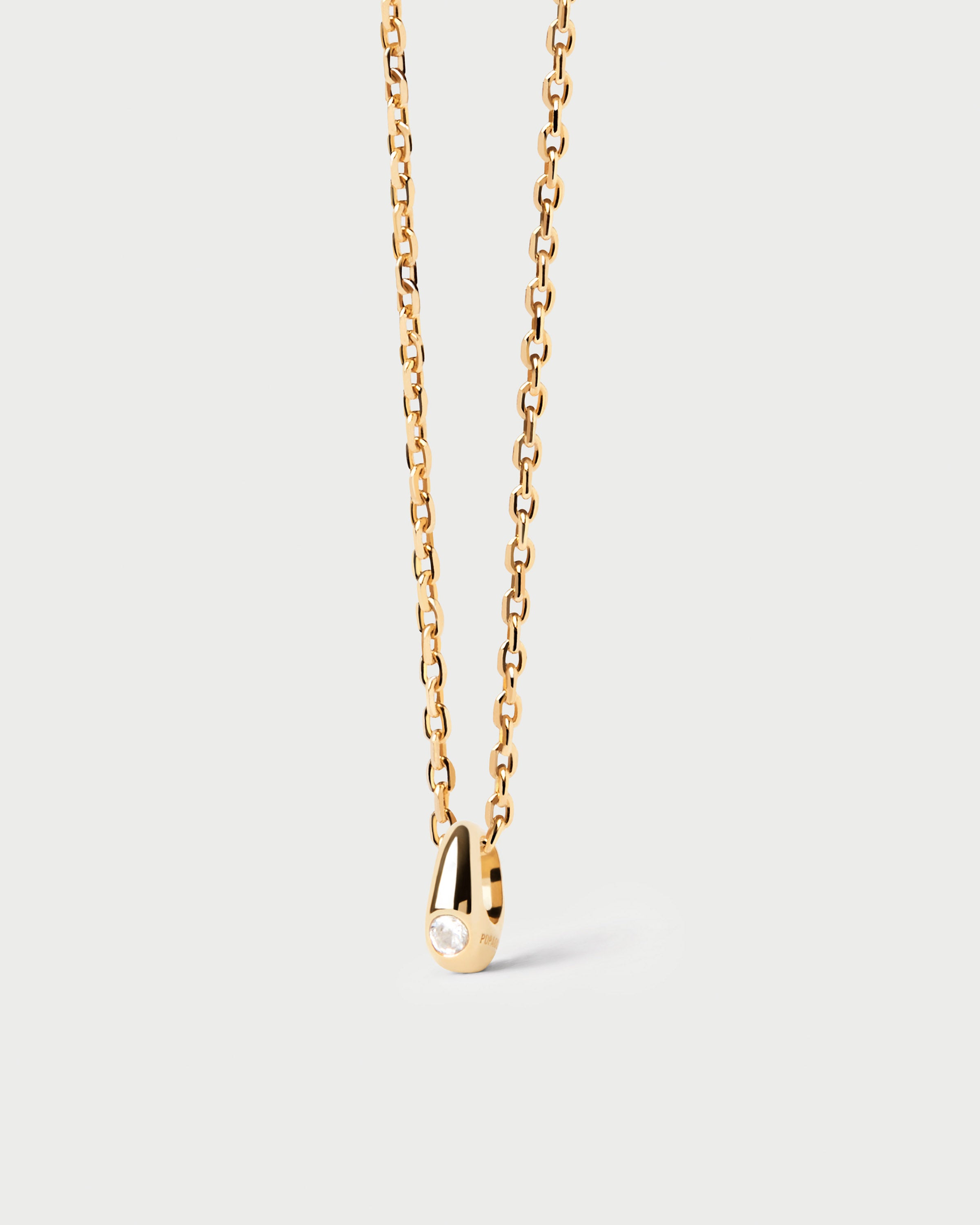 GRID Serena Pendant Necklace - Elegant Silver Jewelry for Women | Perfect for Parties, Weddings & Everyday Wear