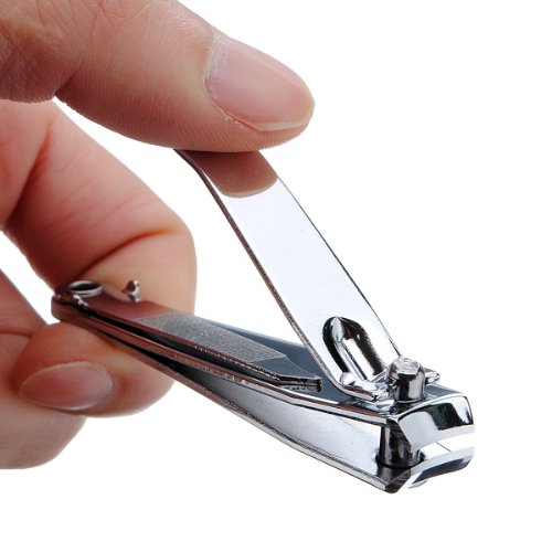 Premium Steel Nail Clipper - Small Size for Precise Nail Trimming | Perfect for Travel, Home & Office Use | Durable Stainless Steel Nail Cutter