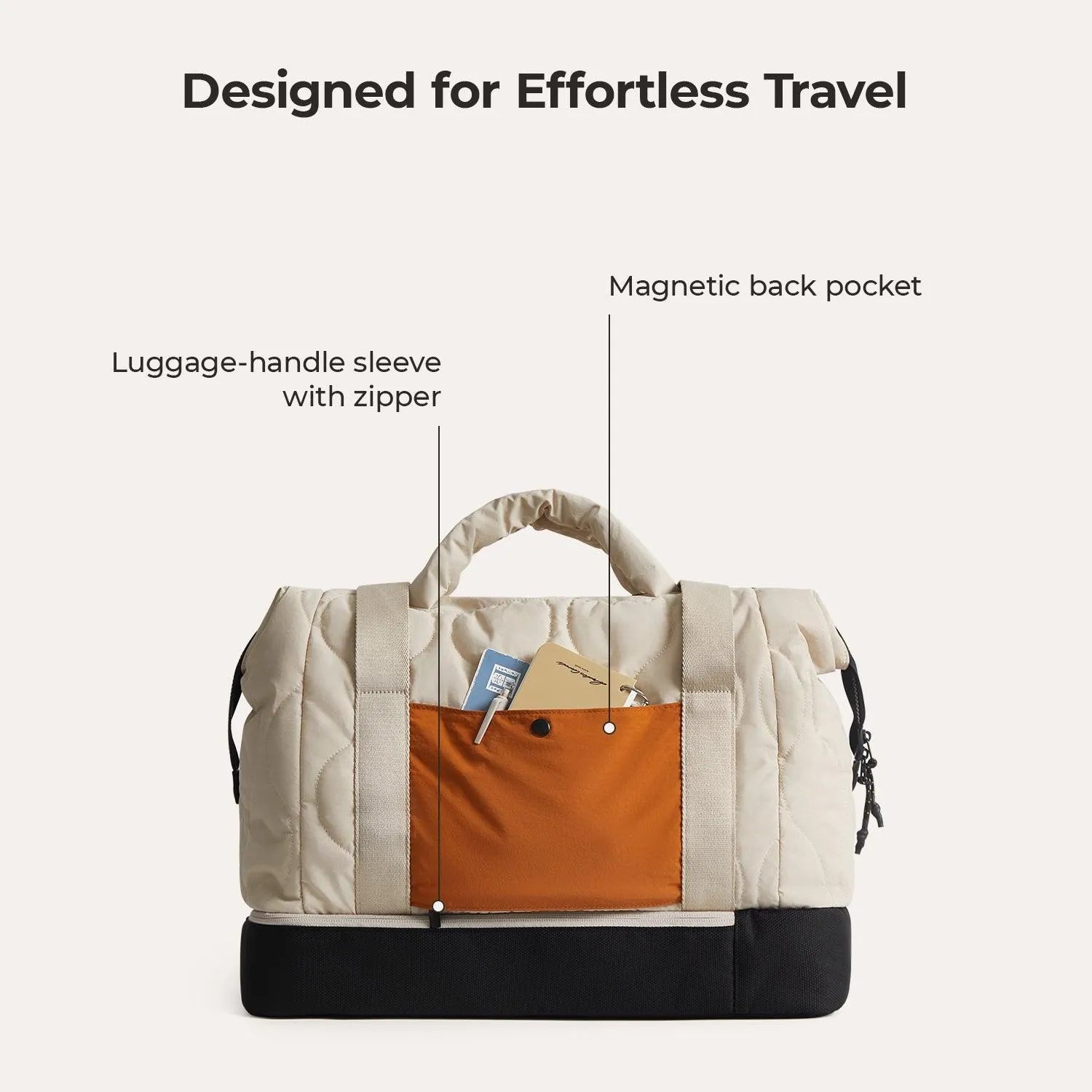 Paz Duffle Bag - Waterproof Travel Duffel Bag with Shoulder Strap, Large Gym Bag for Men & Women - Perfect for Workout, Travel, Sports & Weekend Getaways