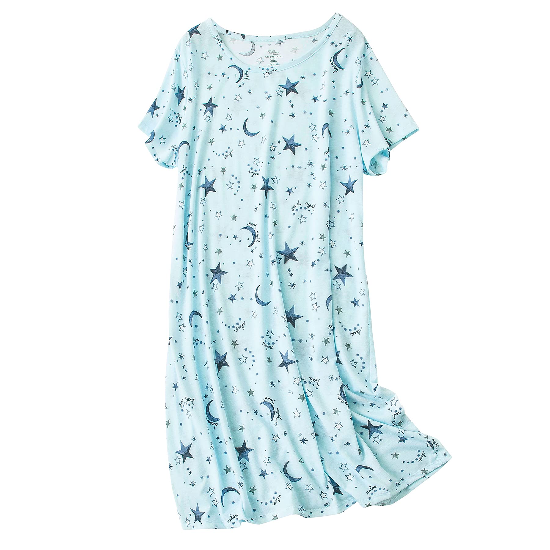 **Zando Women's Cotton Nightgowns - Soft & Comfortable Sleepwear for Women, Perfect for Relaxing at Home or Lounging in Bed**