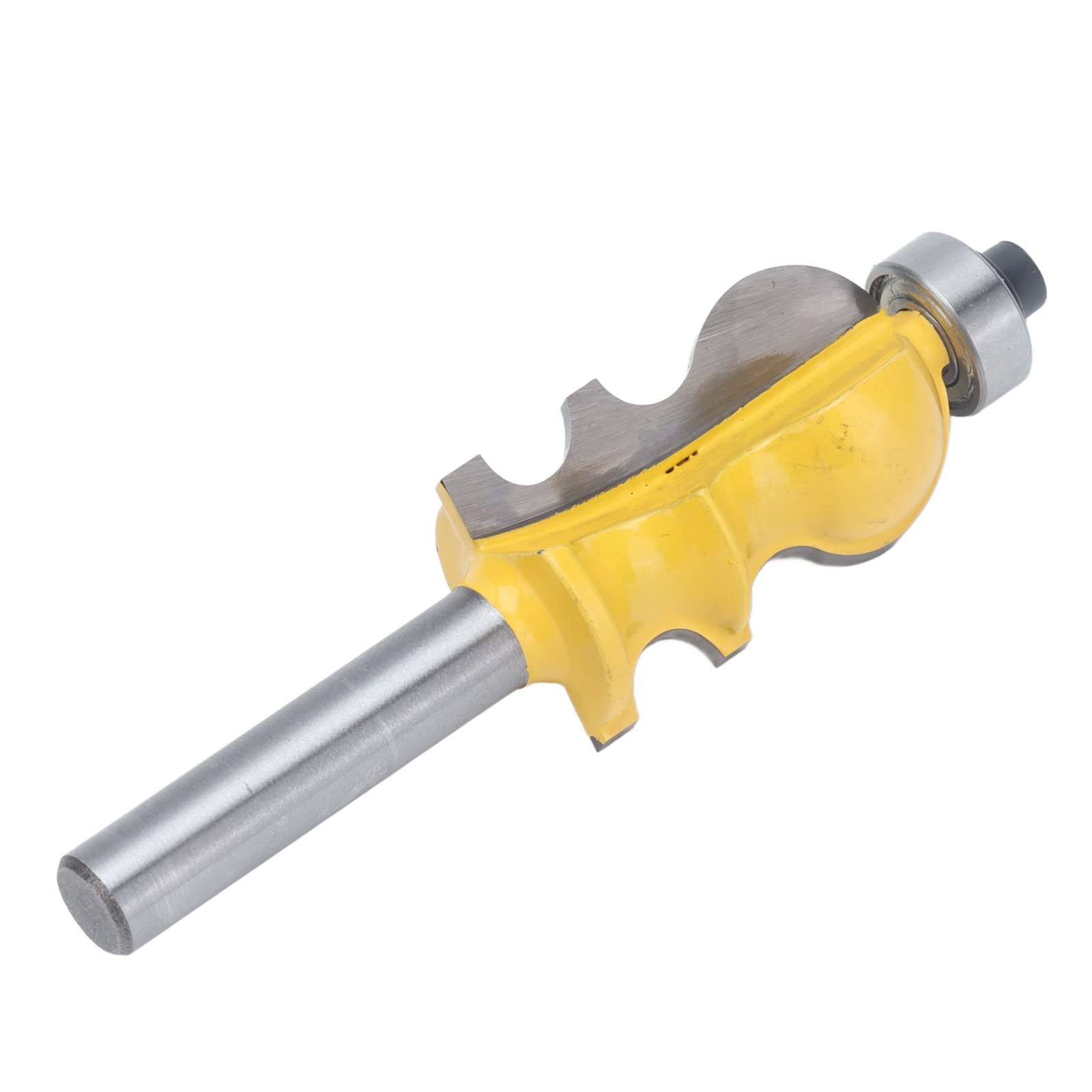 Durable Carbon Steel Handrail Milling Cutter - Fast Chip Removal Alloy Blade Wood Router Bit for Smooth Woodworking (Perfect for Staircase Handrails & Furniture Edge Trimming)