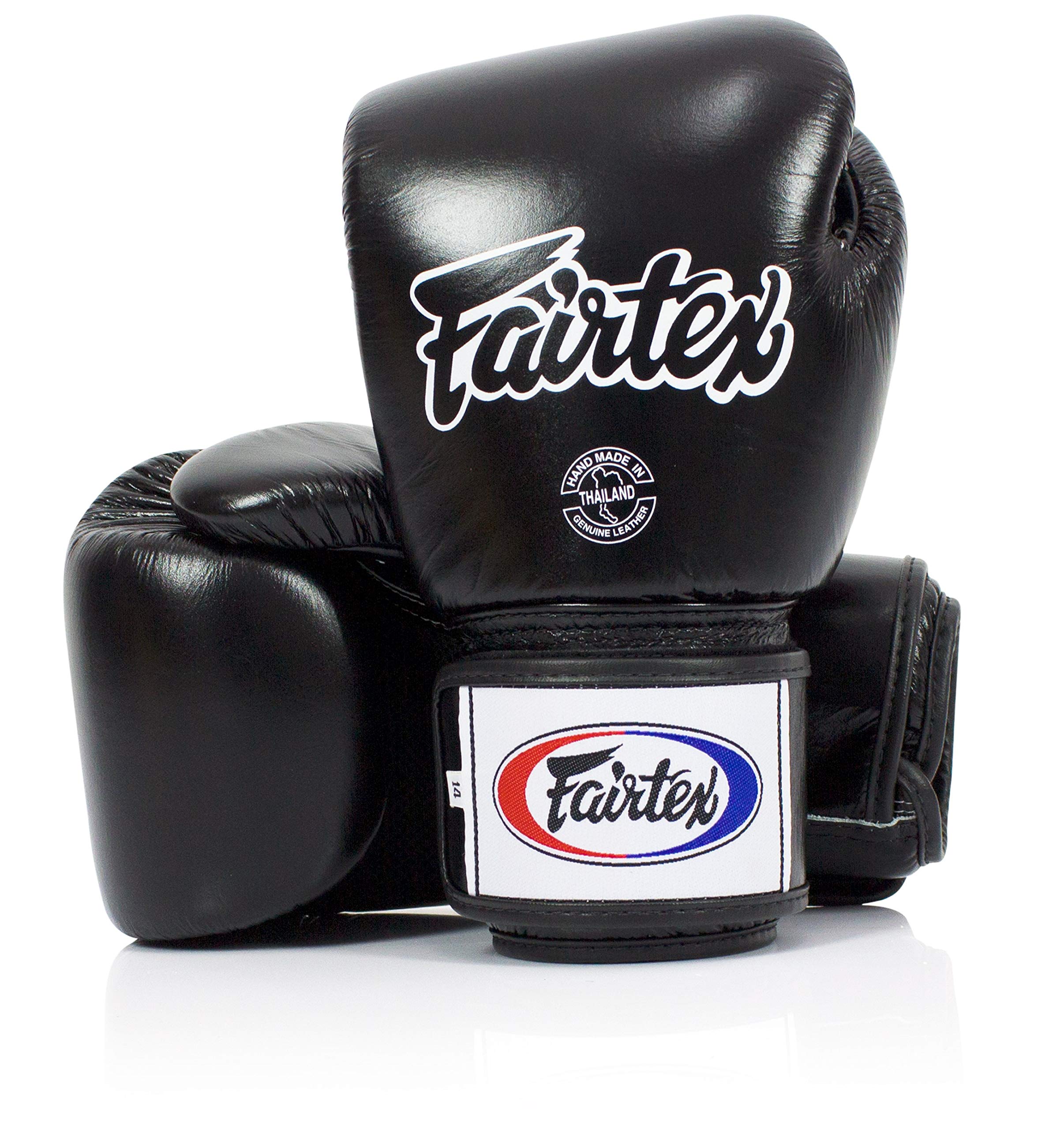 Fairtex BGV1BR Muay Thai Boxing Gloves - Breathable Training Gloves for Men, Women & Kids | Premium Lightweight MMA, Kickboxing & Gym Workout Gloves with Shock Absorption | Ideal for Sparring, Bag Work & Fitness Training