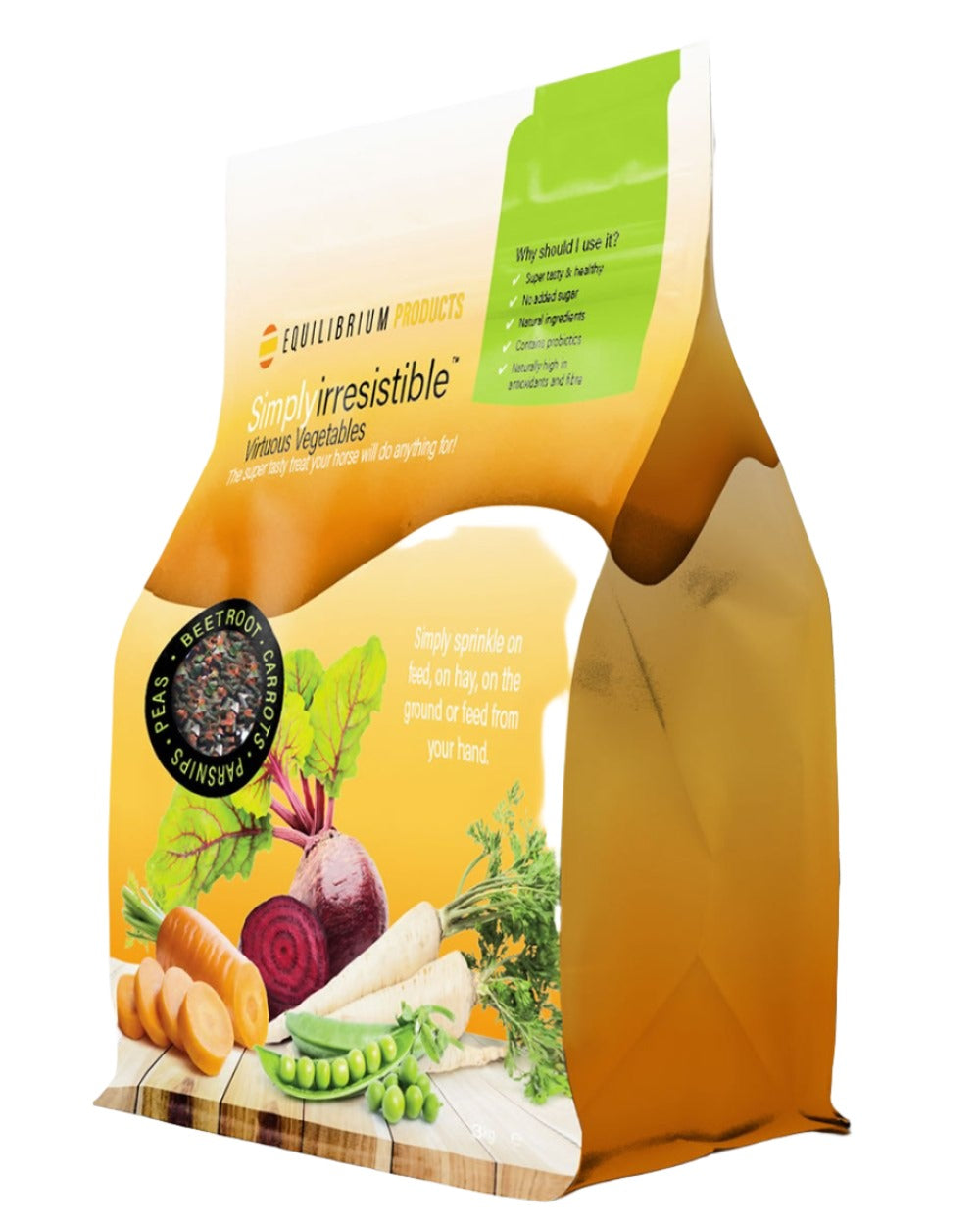Equilibrium Simply Irresistible Virtuous Vegetables - Organic Vegan Snacks for Healthy Lifestyle | Perfect for On-the-Go, Office Snacking & Weight Management