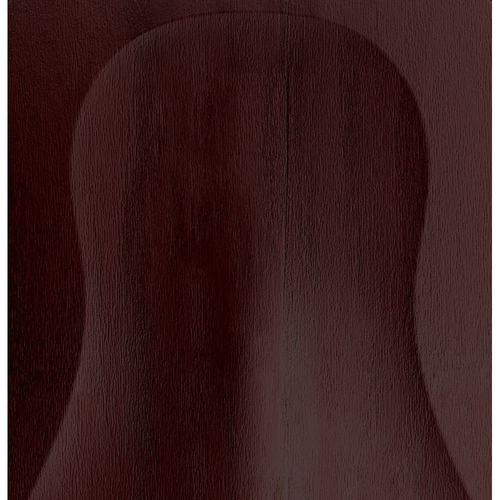 Dark Cherry Maple Vanity Stool with Graph Alpine Seat - Elegant Makeup Stool for Bedroom, Dressing Room & Boudoir