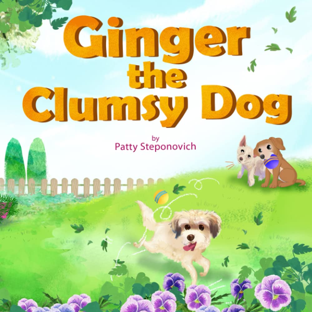 Ginger the Clumsy Dog - Adorable Plush Toy for Kids & Collectors | Perfect for Cuddling, Gifts & Home Decor
