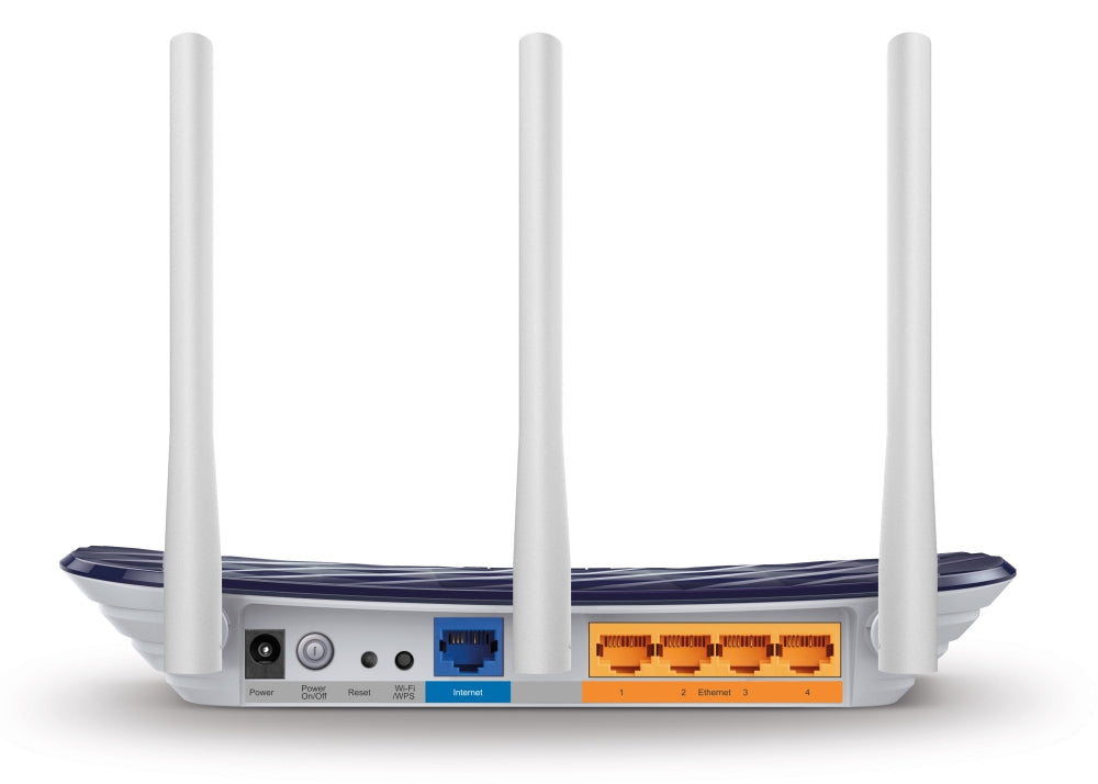 TP-Link AC750 Wireless Dual Band WiFi Router (Archer C20) - 750Mbps High Speed, 2.4GHz & 5GHz Bands, 3 External Antennas, Easy Setup - Ideal for Home & Small Office Internet Networking