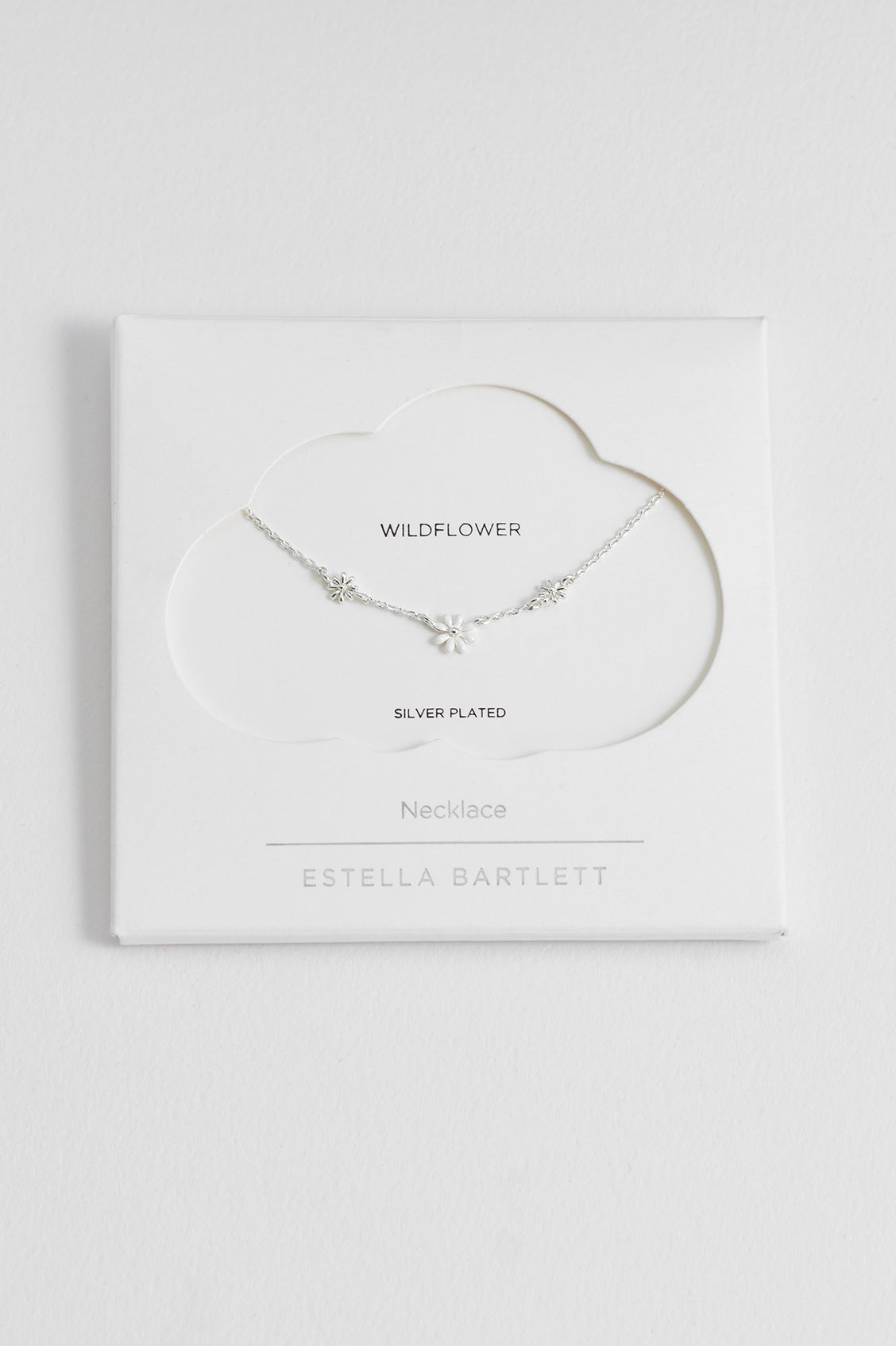 Elegant Triple Flower White Enamel Pendant Necklace for Women - Perfect for Weddings, Parties & Everyday Wear