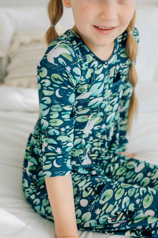 Swan Lake Girls' Floral Twiggy Romper - Elegant & Comfortable Baby Jumpsuit for Parties, Photos & Special Occasions