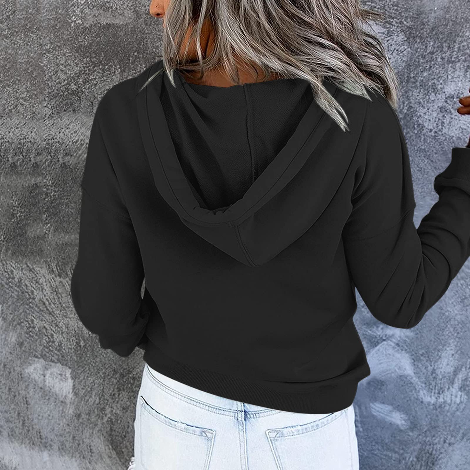 Women's Cozy Zip-Up Hoodie Sweatshirt - Long Sleeve Casual Pullover for Fall & Winter | Perfect for Outdoor Activities, Lounging & Layering