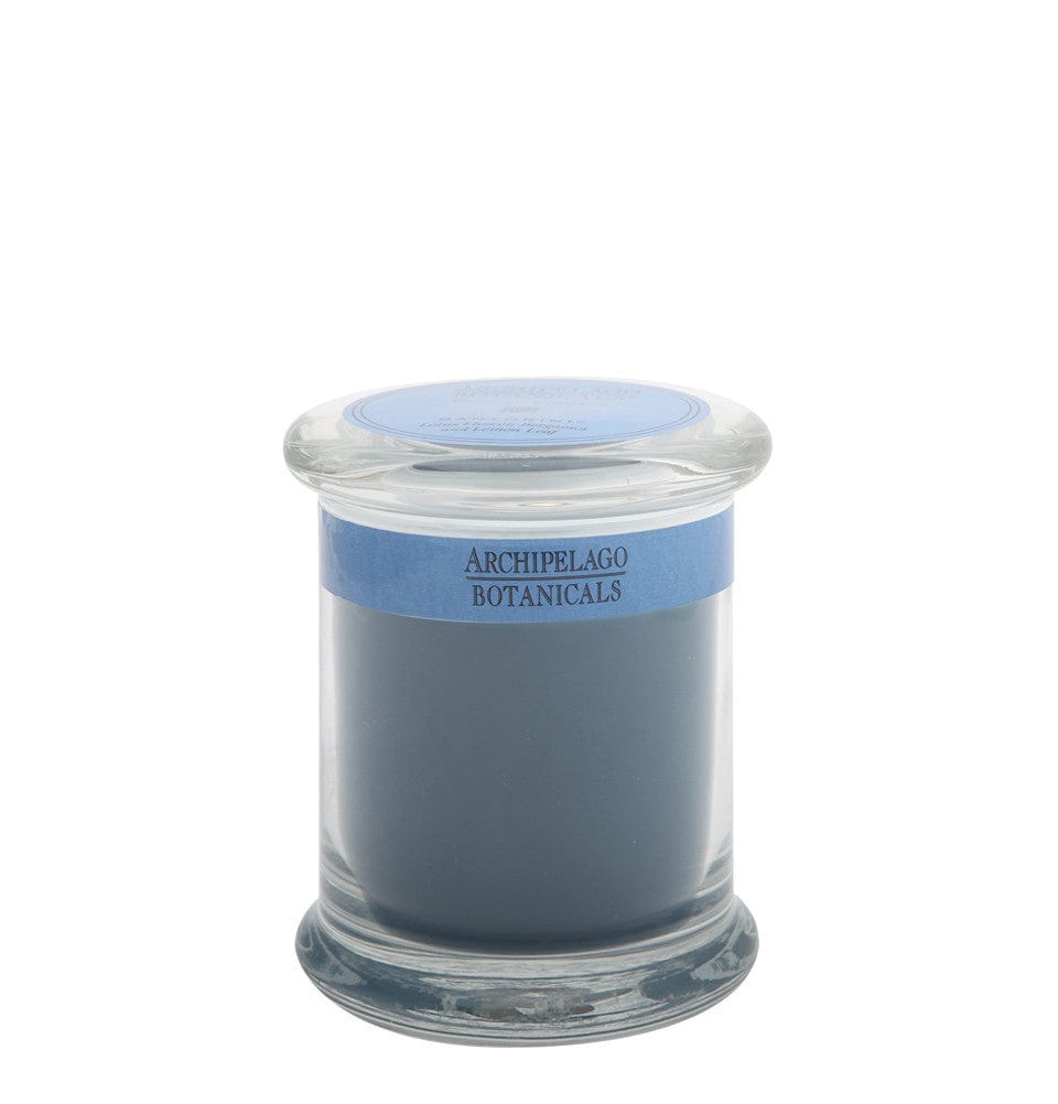 Santorini Jar Candle - Handmade Soy Wax Candle in Glass Jar, Mediterranean Scented Home Decor for Relaxation, Gifts & Aromatherapy - Perfect for Living Room, Bedroom, Spa & Romantic Ambiance