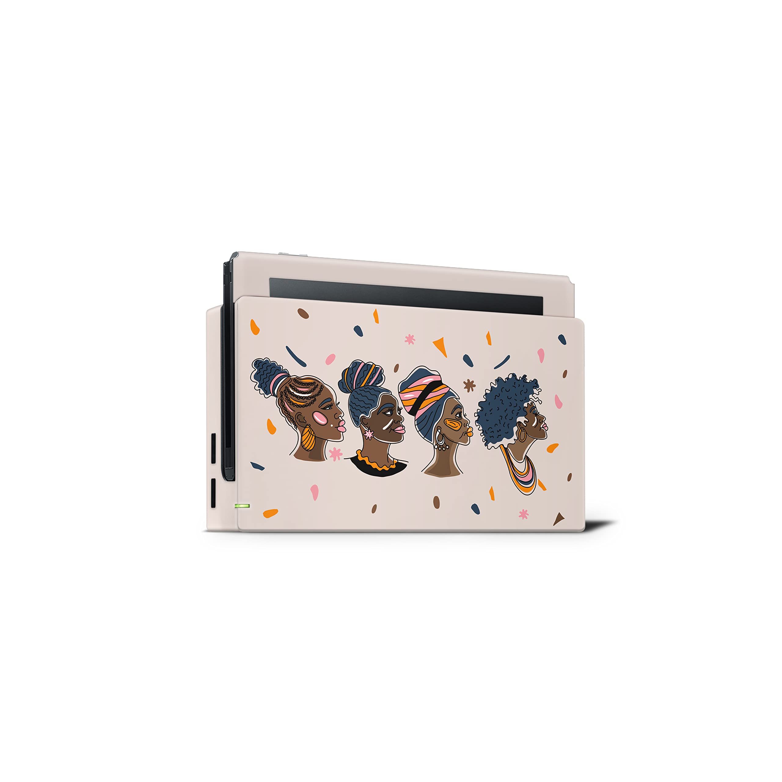 Black Lives Matter Nintendo Switch Skin - Premium 3M Vinyl Full Wrap Decal in Beige | Compatible with All Switch Models | Perfect for Gaming, Travel & Showcasing Social Awareness
