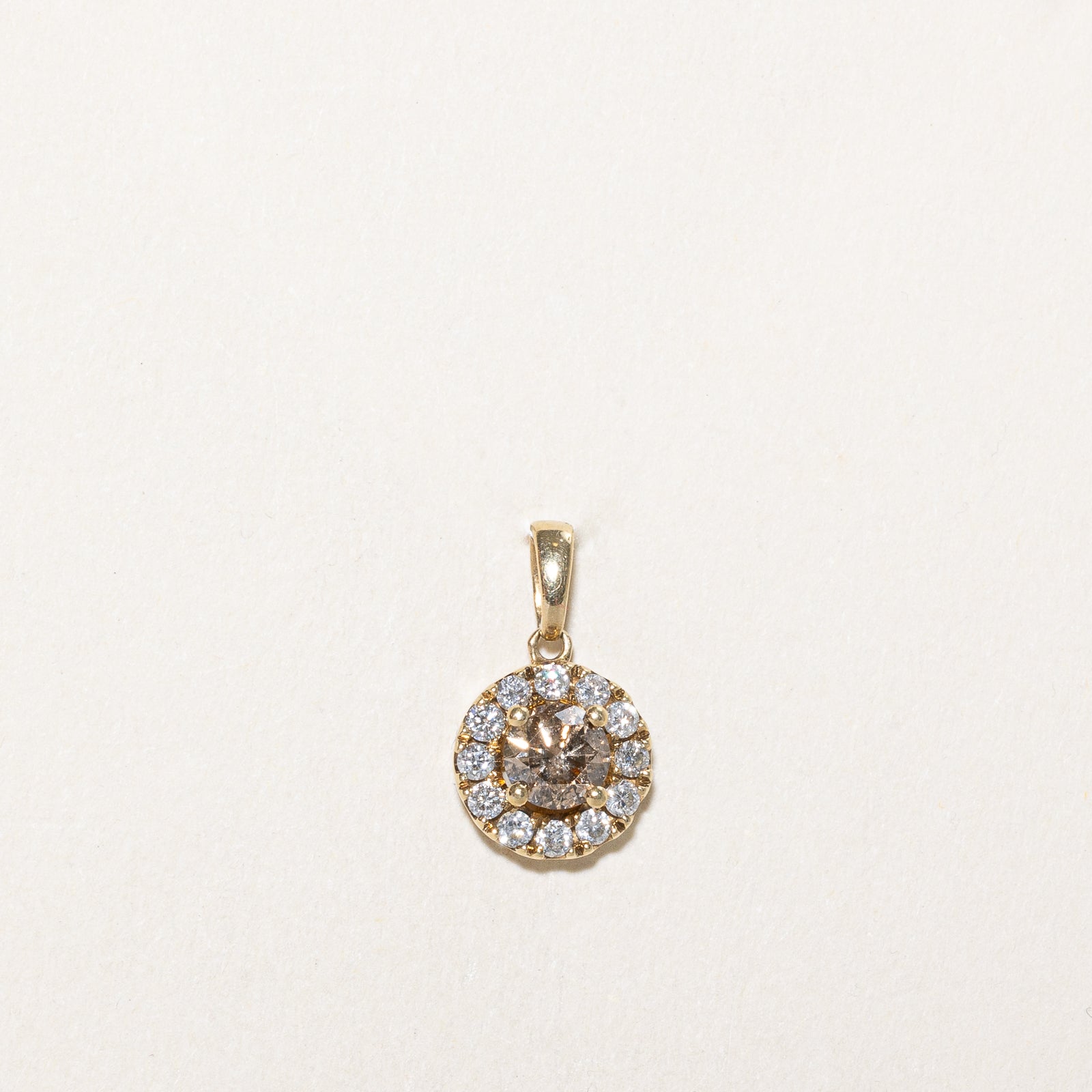 Exquisite 0.59ctw Diamond Halo Pendant Necklace - 14K White Gold Elegant Jewelry for Women - Perfect for Anniversaries, Weddings & Special Occasions