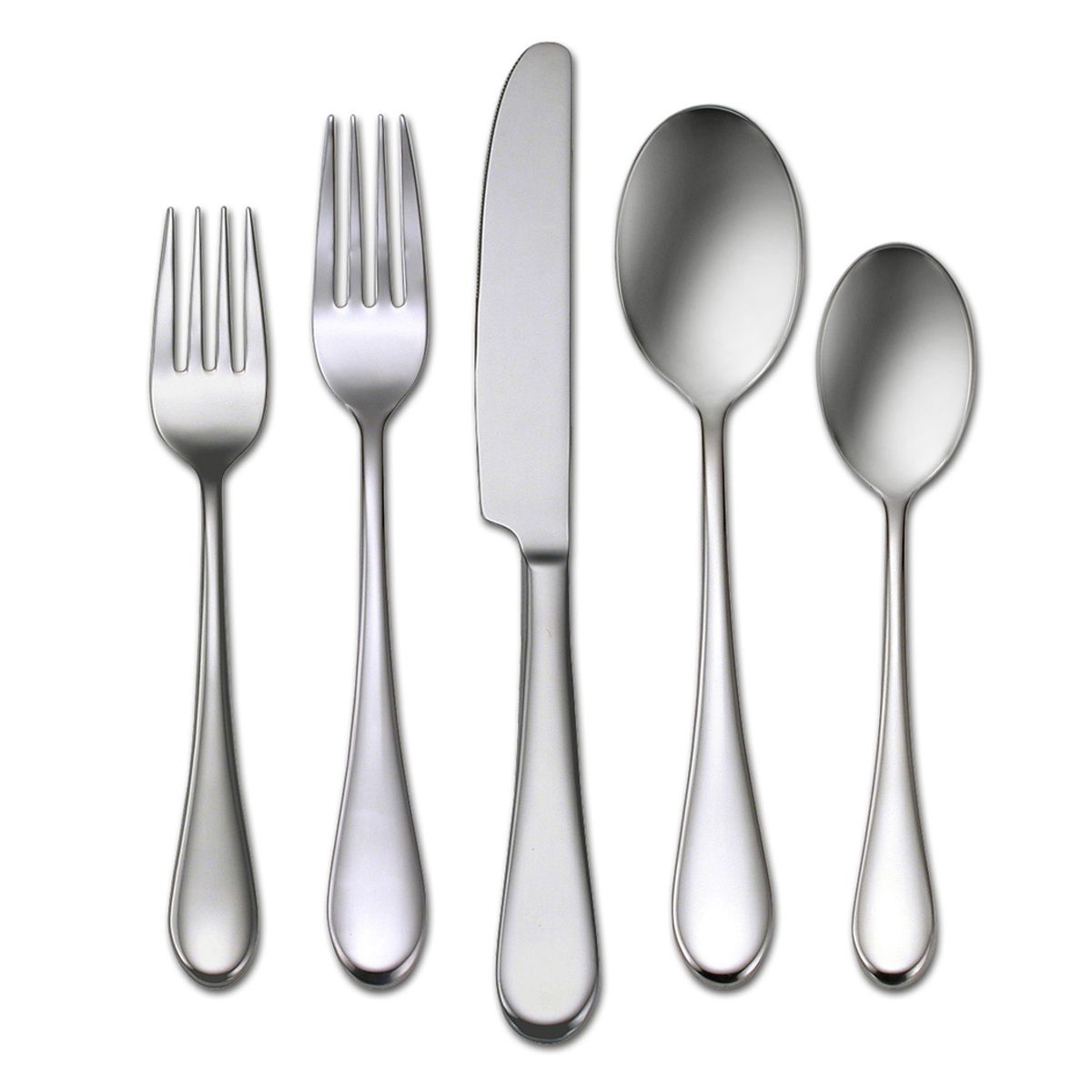Icarus 45-Piece Stainless Steel Flatware Set - Elegant Silverware for 8 Place Settings - Perfect for Dinner Parties, Weddings & Everyday Dining