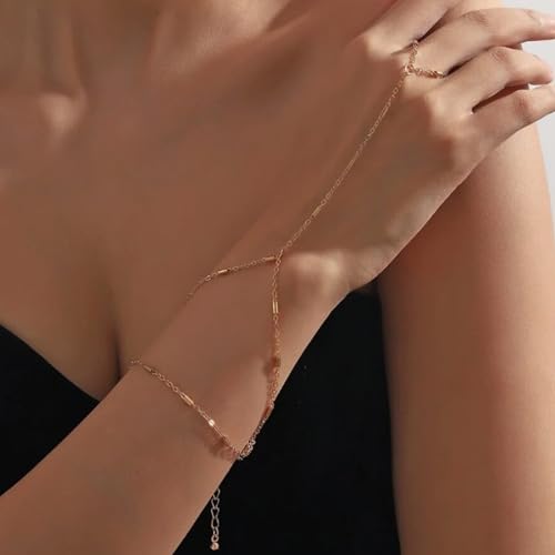 H：Gold Layered Hand Chain