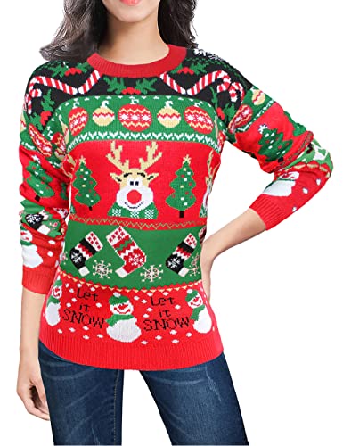 Beauty Snowman Red