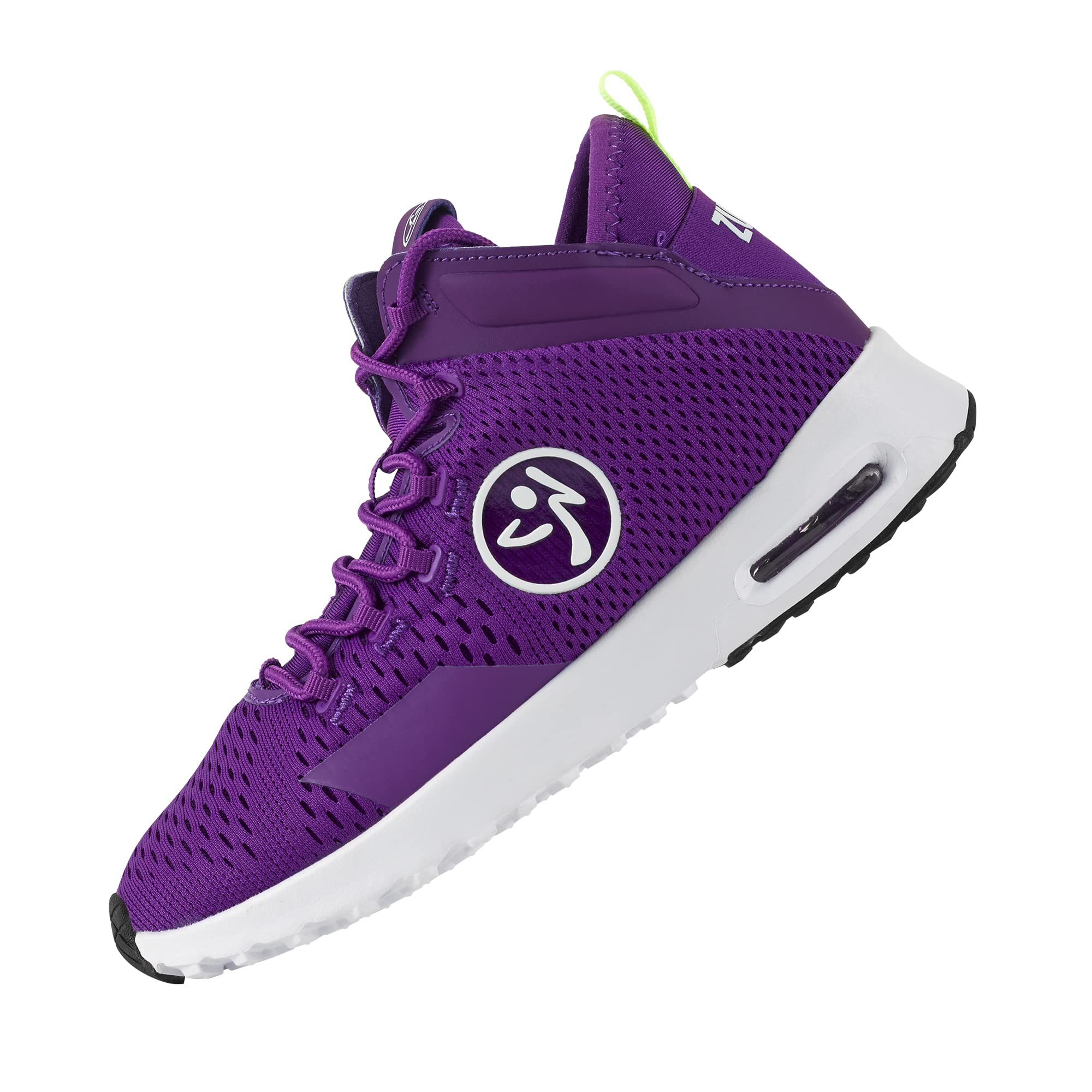 ZUMBA Air Funk Women's Dance Shoes - Mid-Top Fitness Sneakers for Zumba, Aerobics & Dance Workouts | Lightweight & Breathable for Gym & Studio Use