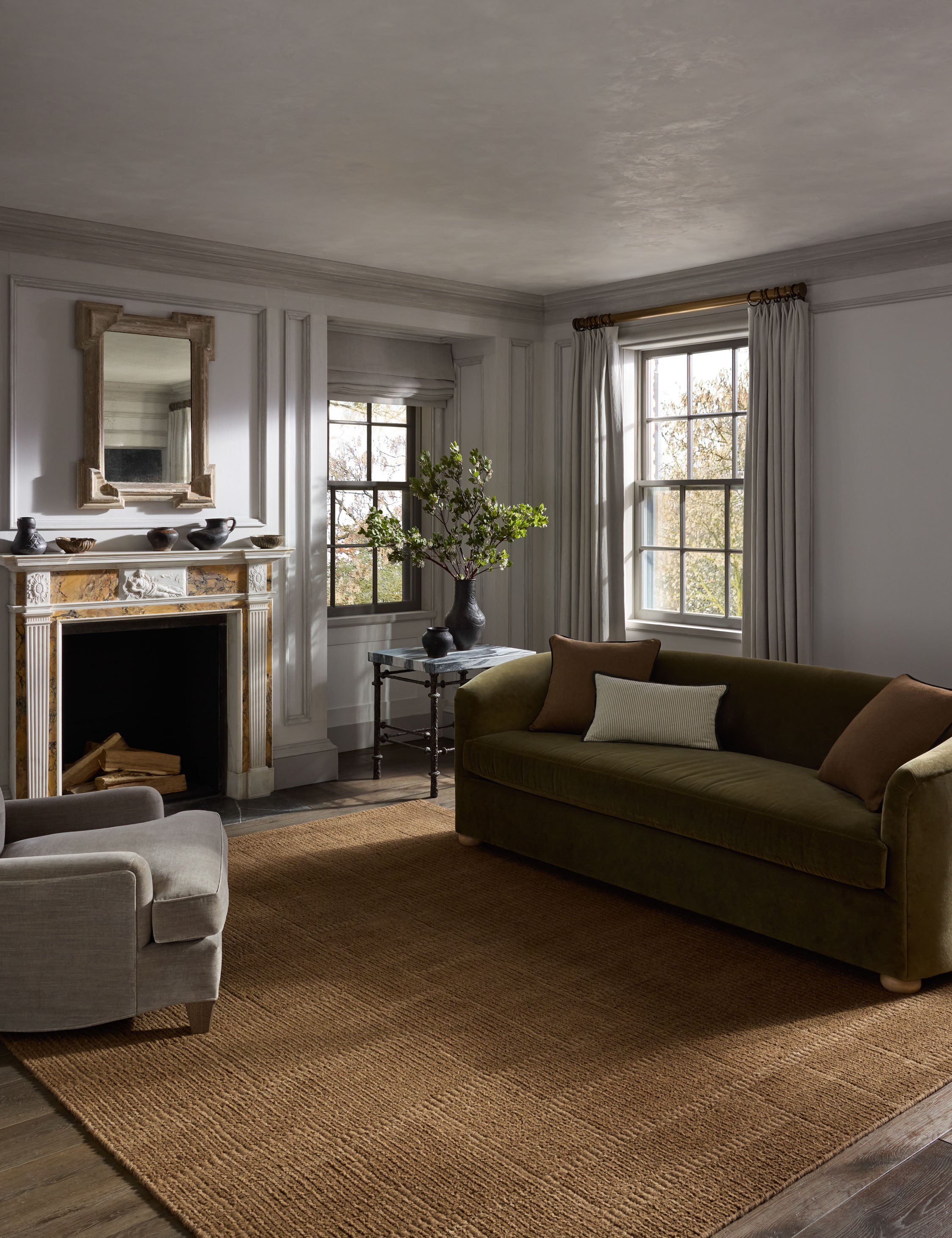 Jeremiah Brent x Loloi Greenwich Hand-Woven Wool Blend Area Rug - Soft & Durable for Living Room, Bedroom or Office Decor