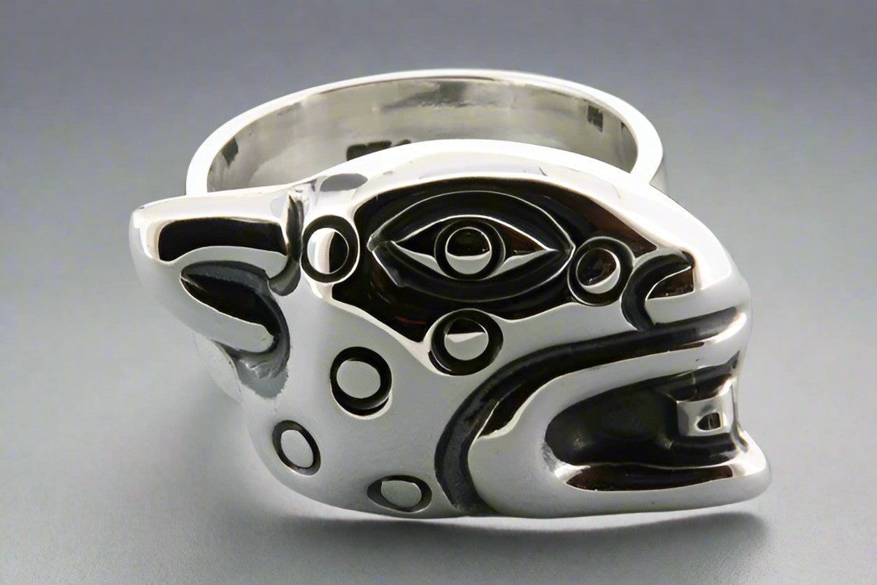Sterling Silver Jaguar Head Ring for Men & Women - Stylish Animal Jewelry for Parties, Gifts, and Everyday Wear