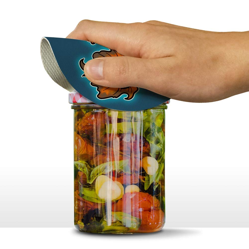 Premium Japanese Goldfish Design Rubber Jar Opener - Non-Slip Grip for Tight Lids - Kitchen Essential for Seniors & Easy Home Canning