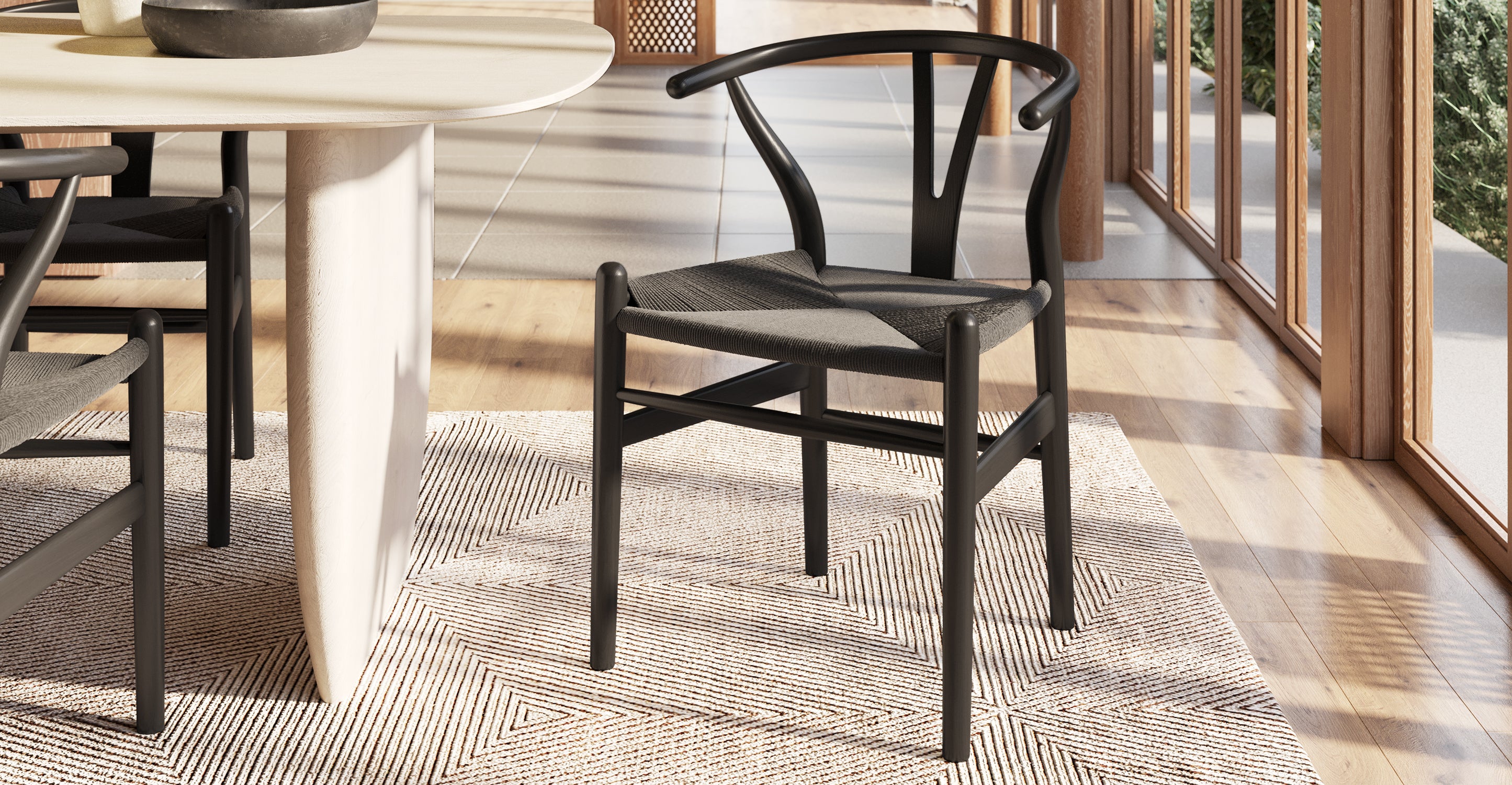 Premium Woven Chair - Comfortable & Stylish Home & Office Seating for Living Room, Patio, or Workspace