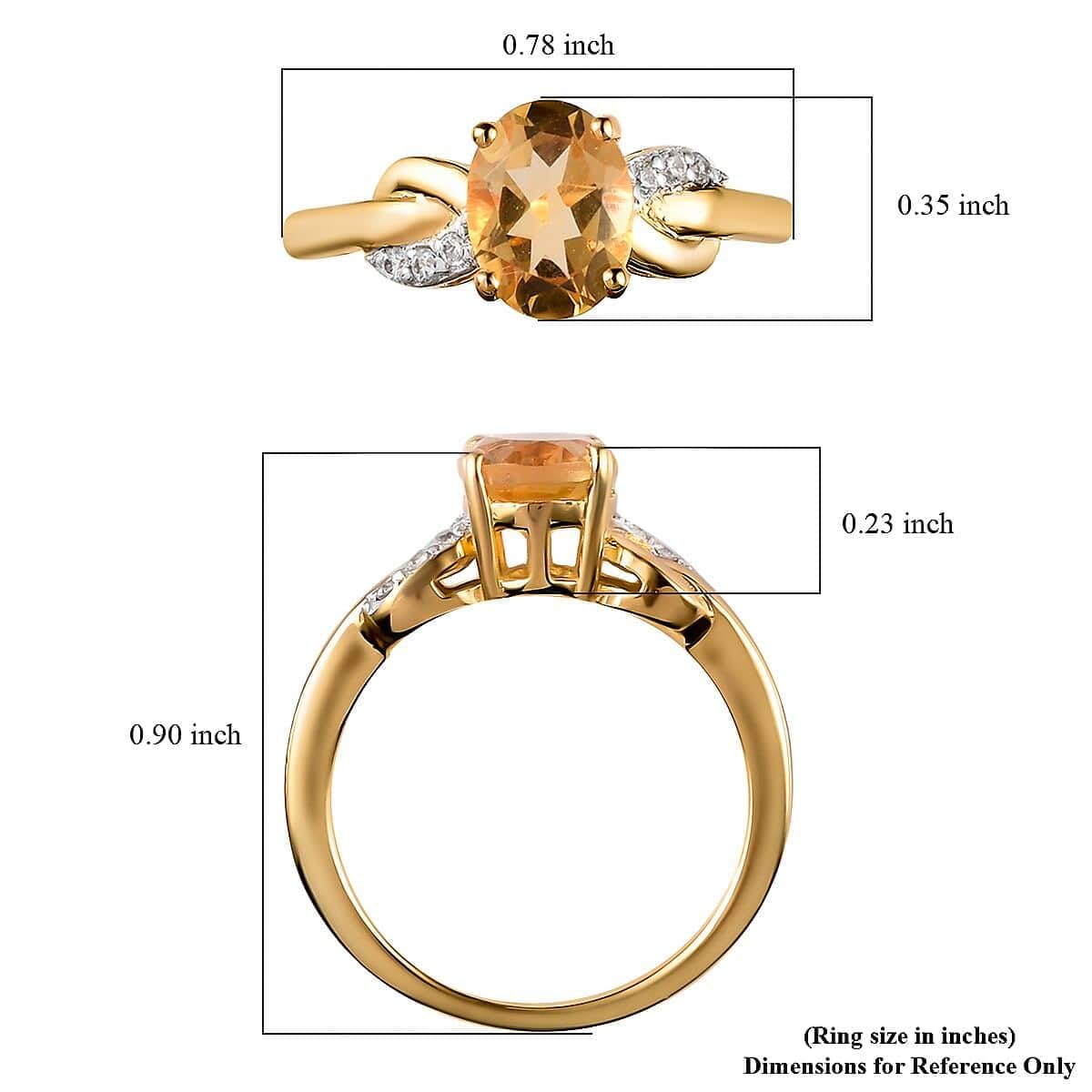 925 Sterling Silver Zircon Birthstone Statement Ring for Women | Elegant Birthday Gift | Perfect for Parties, Anniversaries & Special Occasions