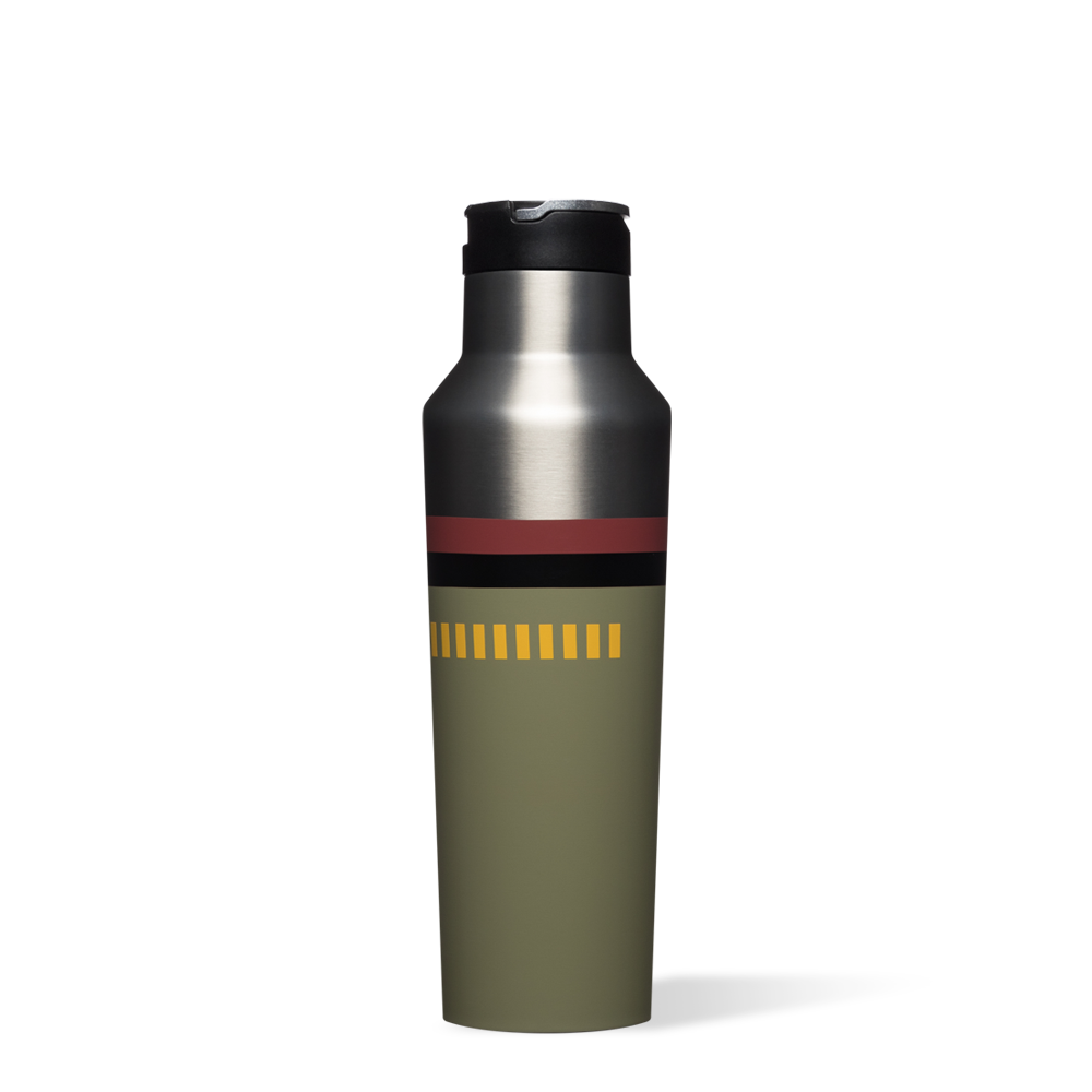 Star Wars™ Insulated Stainless Steel Water Bottle - 20oz Leak-Proof Sport Canteen for Gym, Hiking & Outdoor Adventures - Official Licensed Merchandise